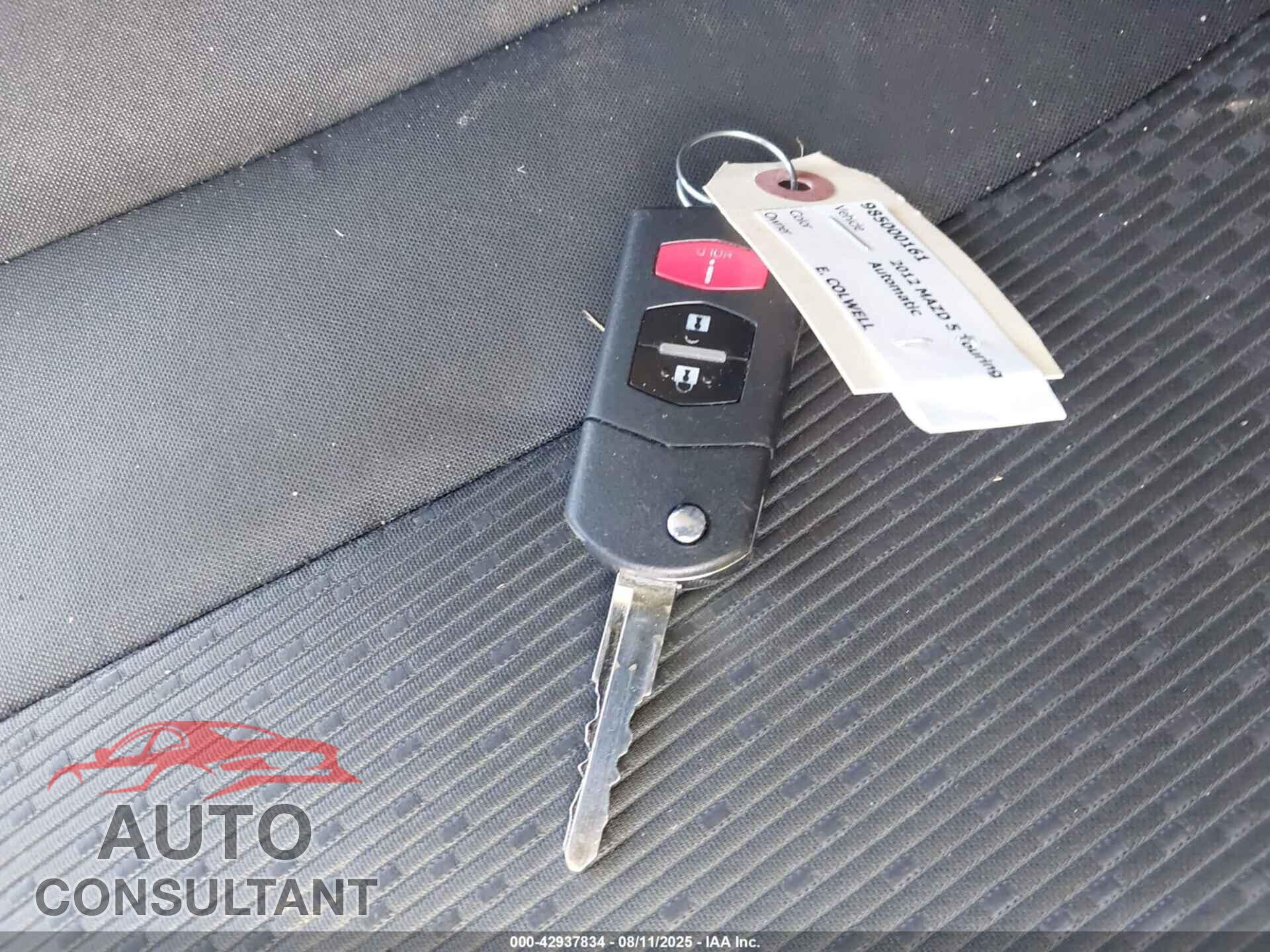 MAZDA MAZDA5 2012 - JM1CW2CL9C0116783