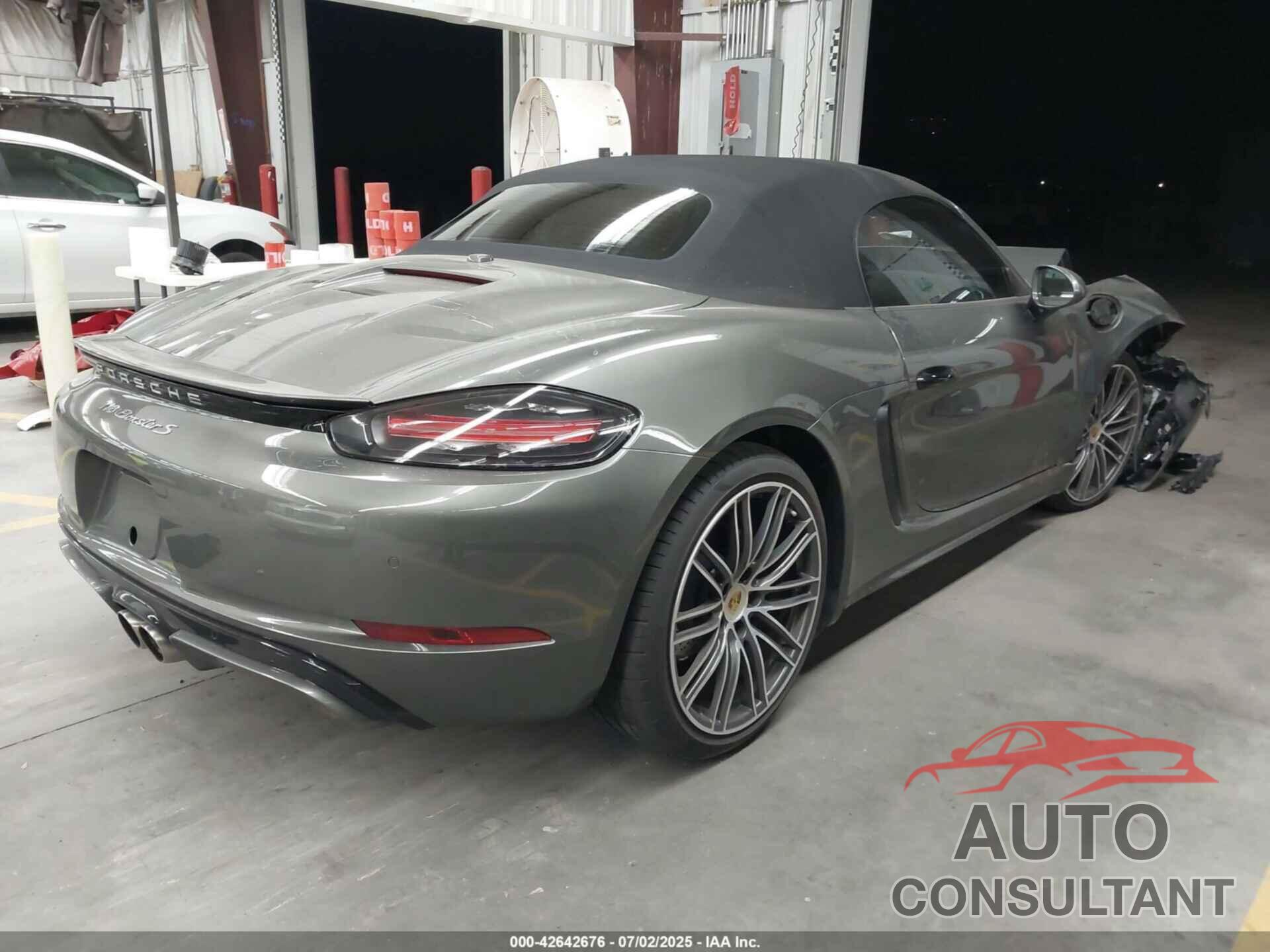 PORSCHE 718 BOXSTER 2025 - WP0CB2A85SK226372