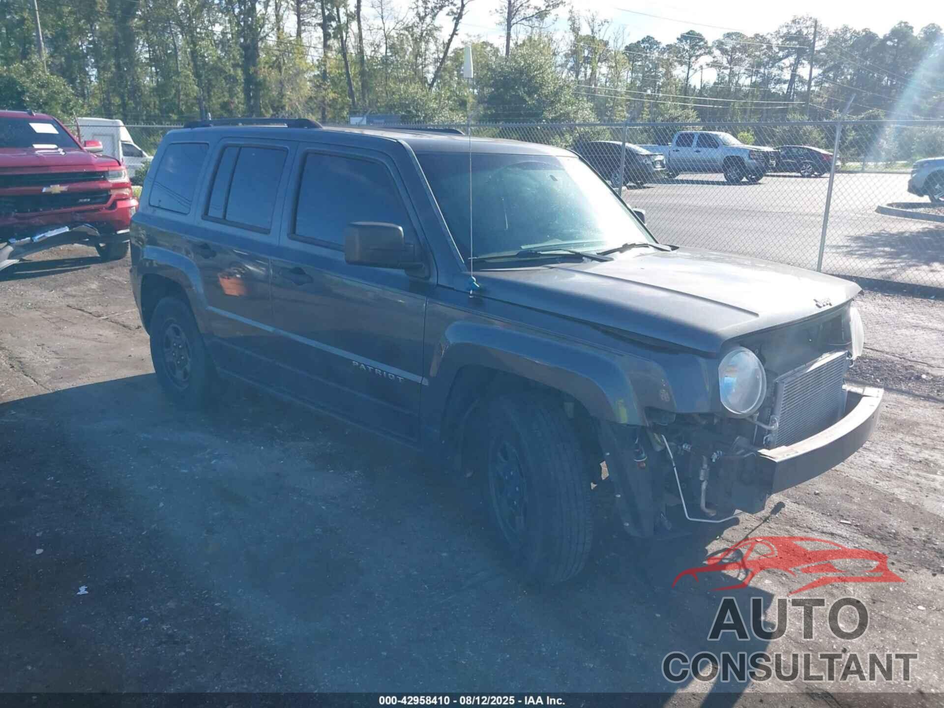 JEEP PATRIOT 2016 - 1C4NJPBA2GD600636