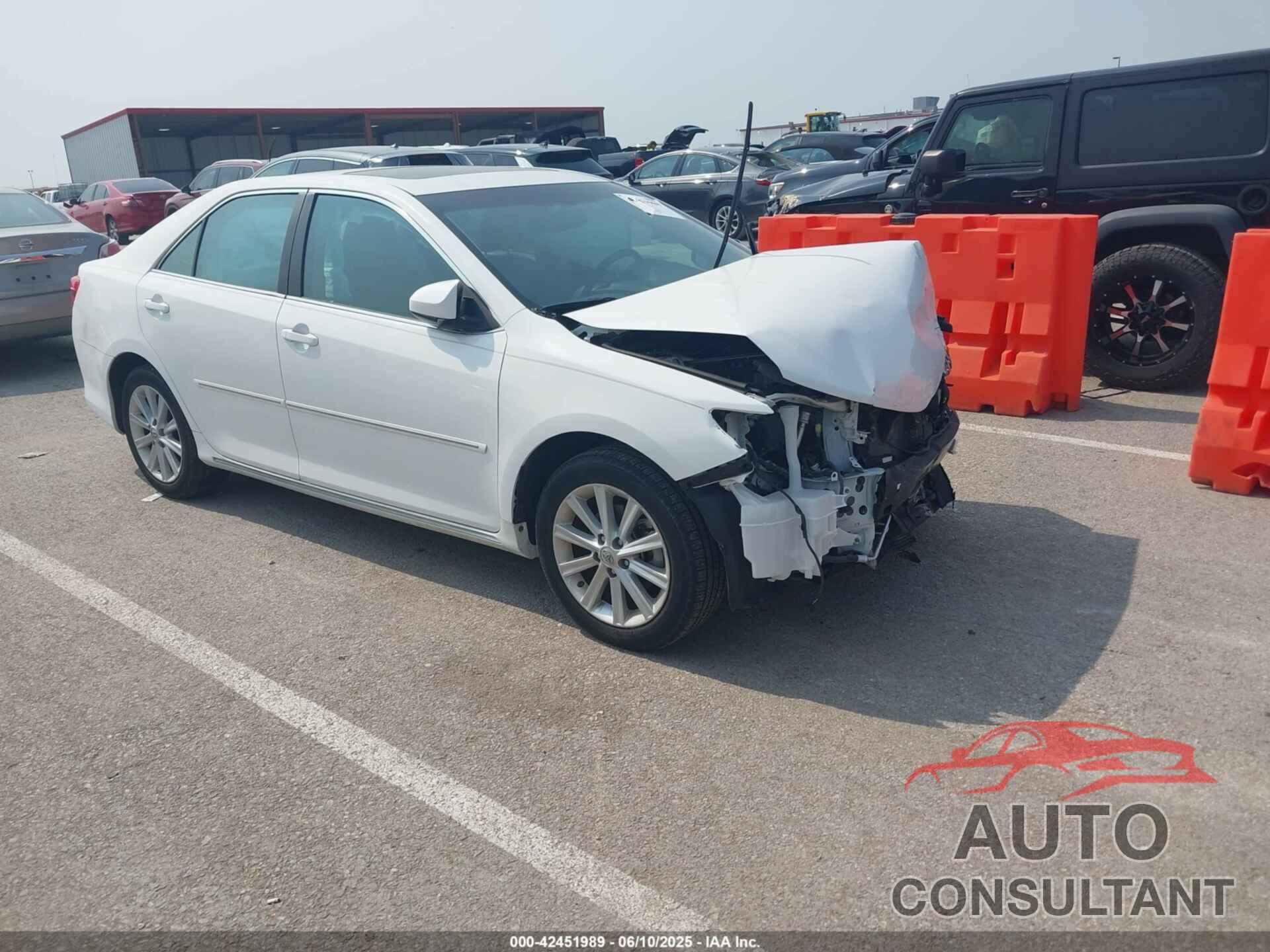 TOYOTA CAMRY 2013 - 4T1BF1FK3DU714379