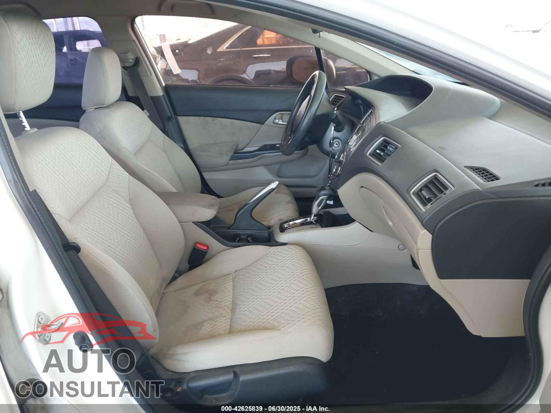 HONDA CIVIC 2014 - 19XFB2F52EE271904
