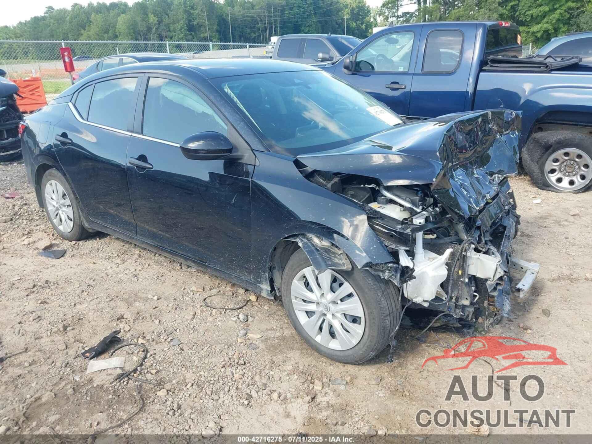 NISSAN SENTRA 2024 - 3N1AB8BV2RY344215