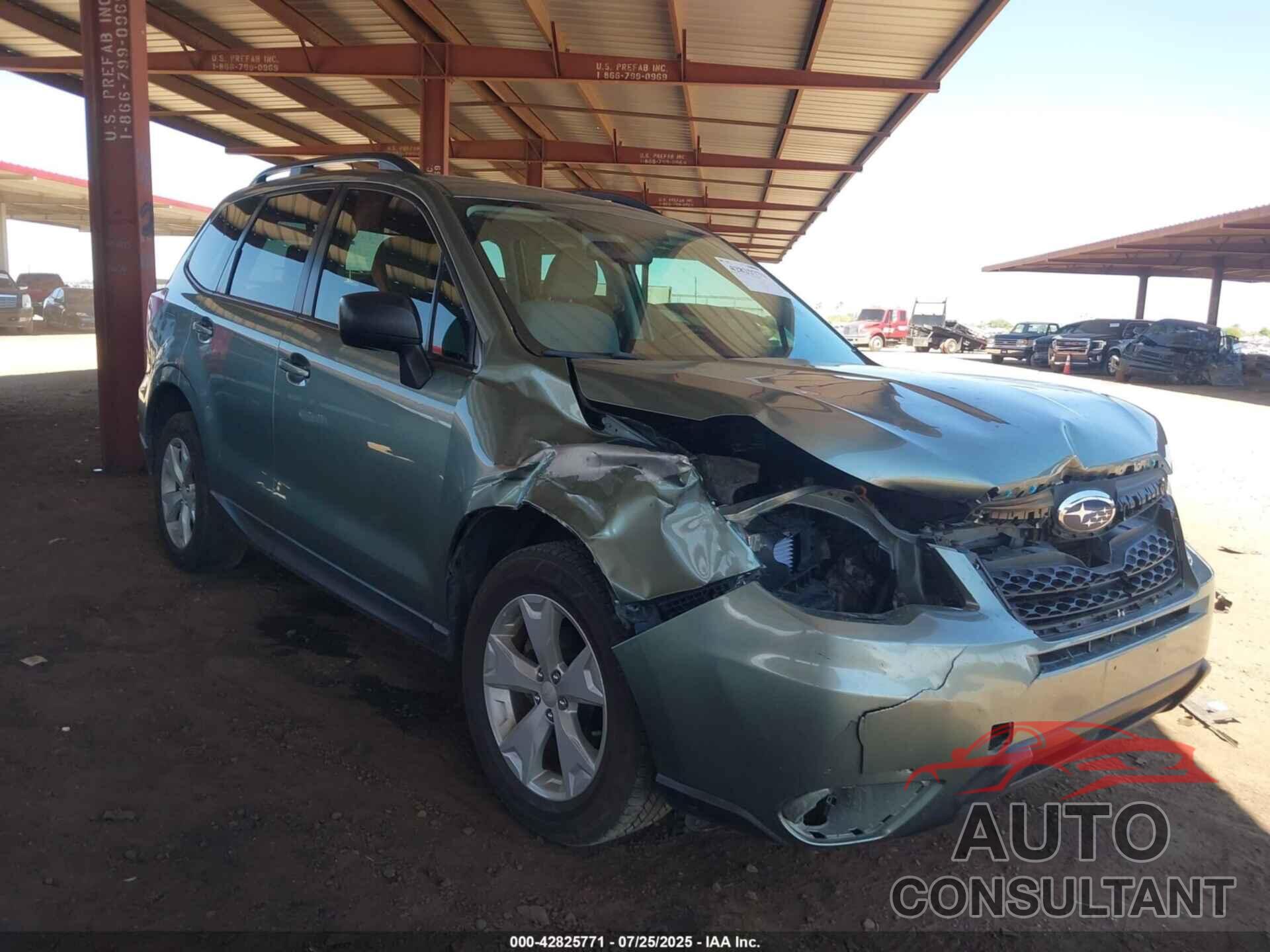 SUBARU FORESTER 2015 - JF2SJABC2FH505648