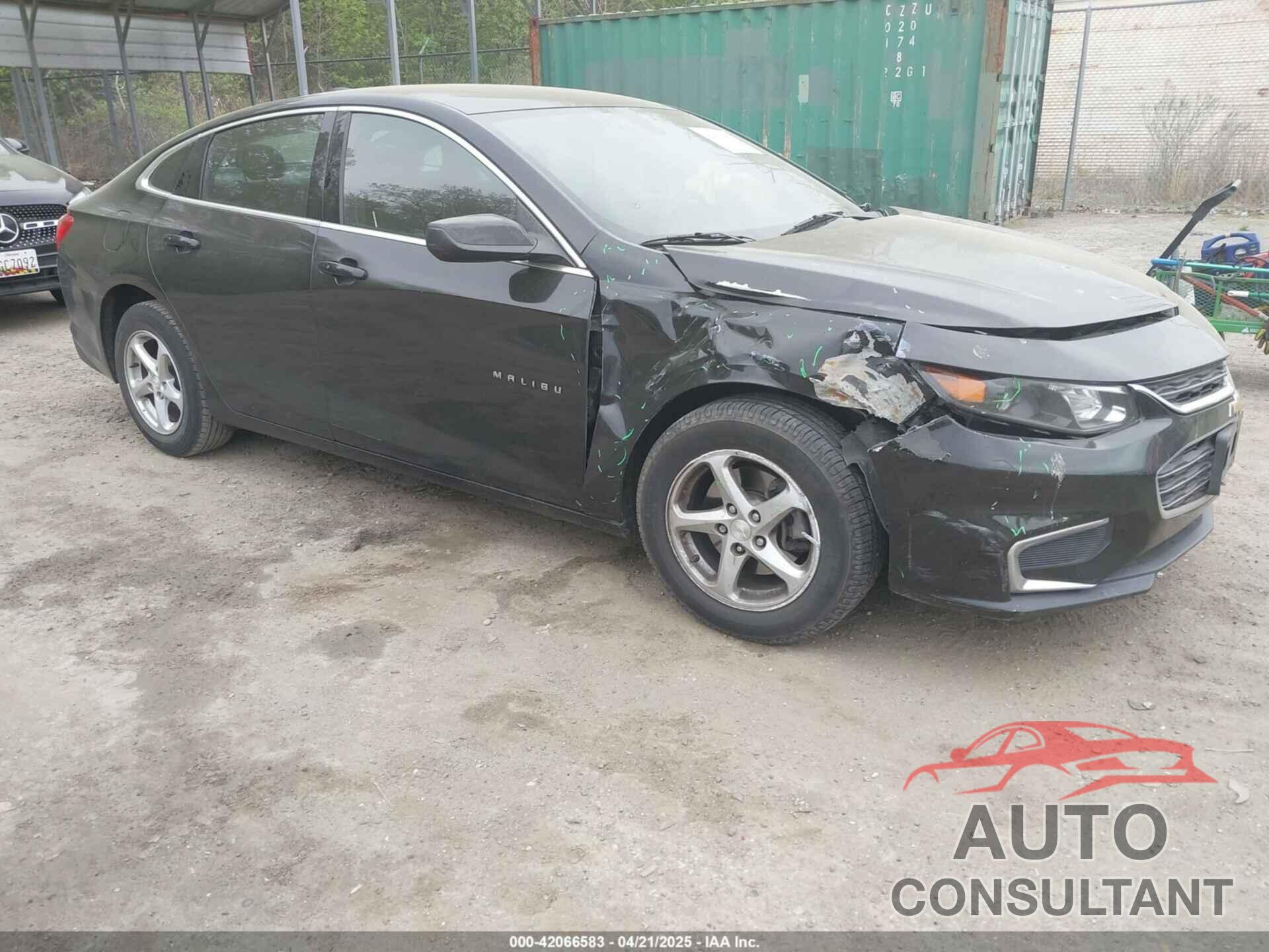 CHEVROLET MALIBU 2017 - 1G1ZC5ST3HF265757