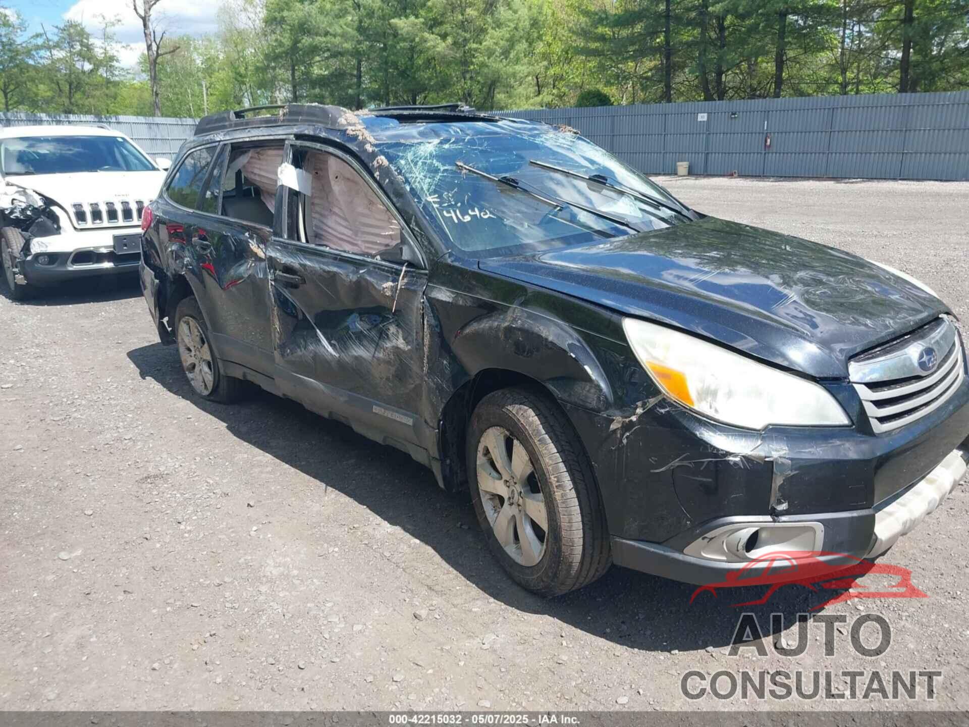 SUBARU OUTBACK 2012 - 4S4BRDLC9C2241555