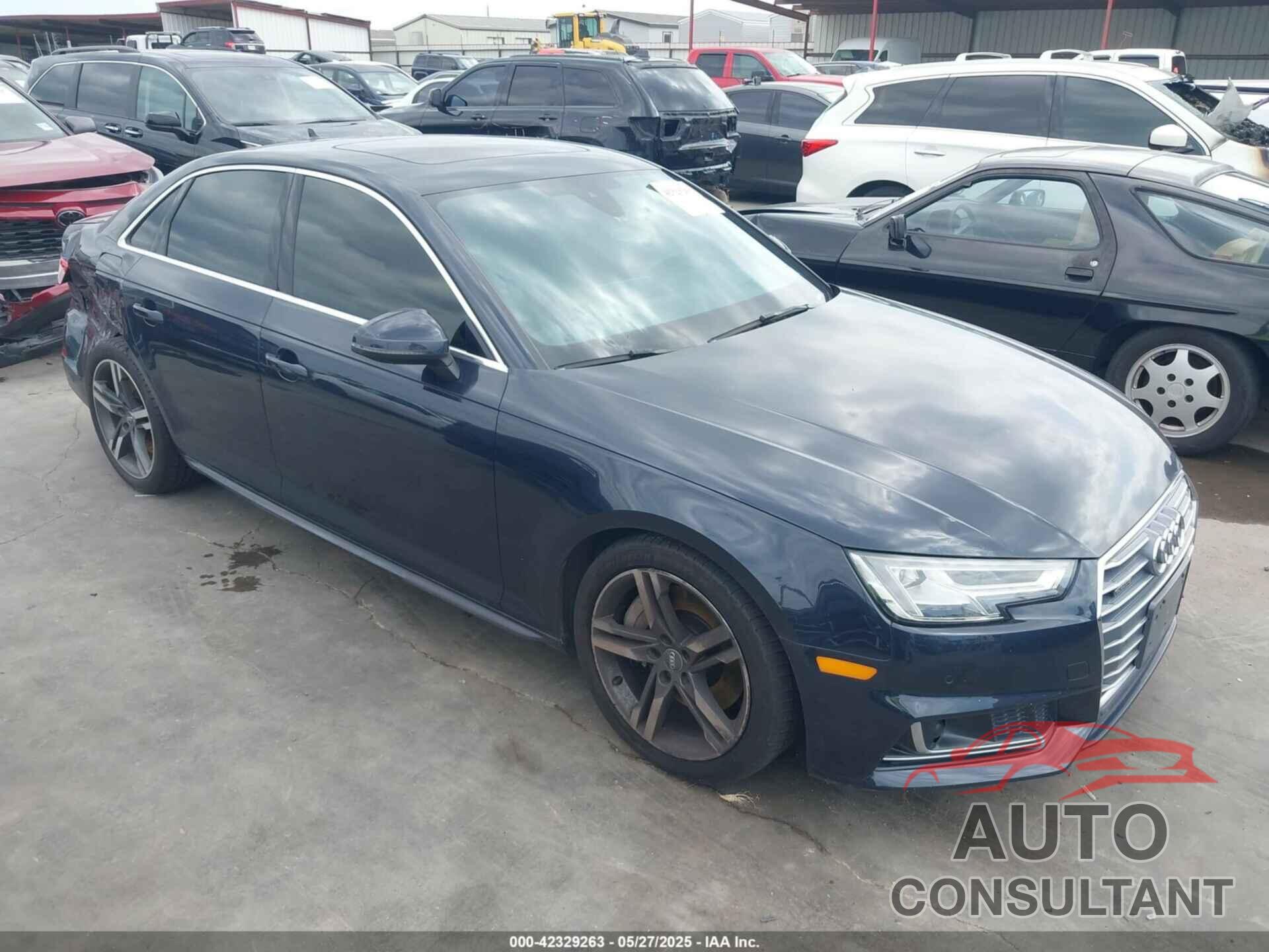 AUDI A4 2017 - WAUFNAF41HN024198
