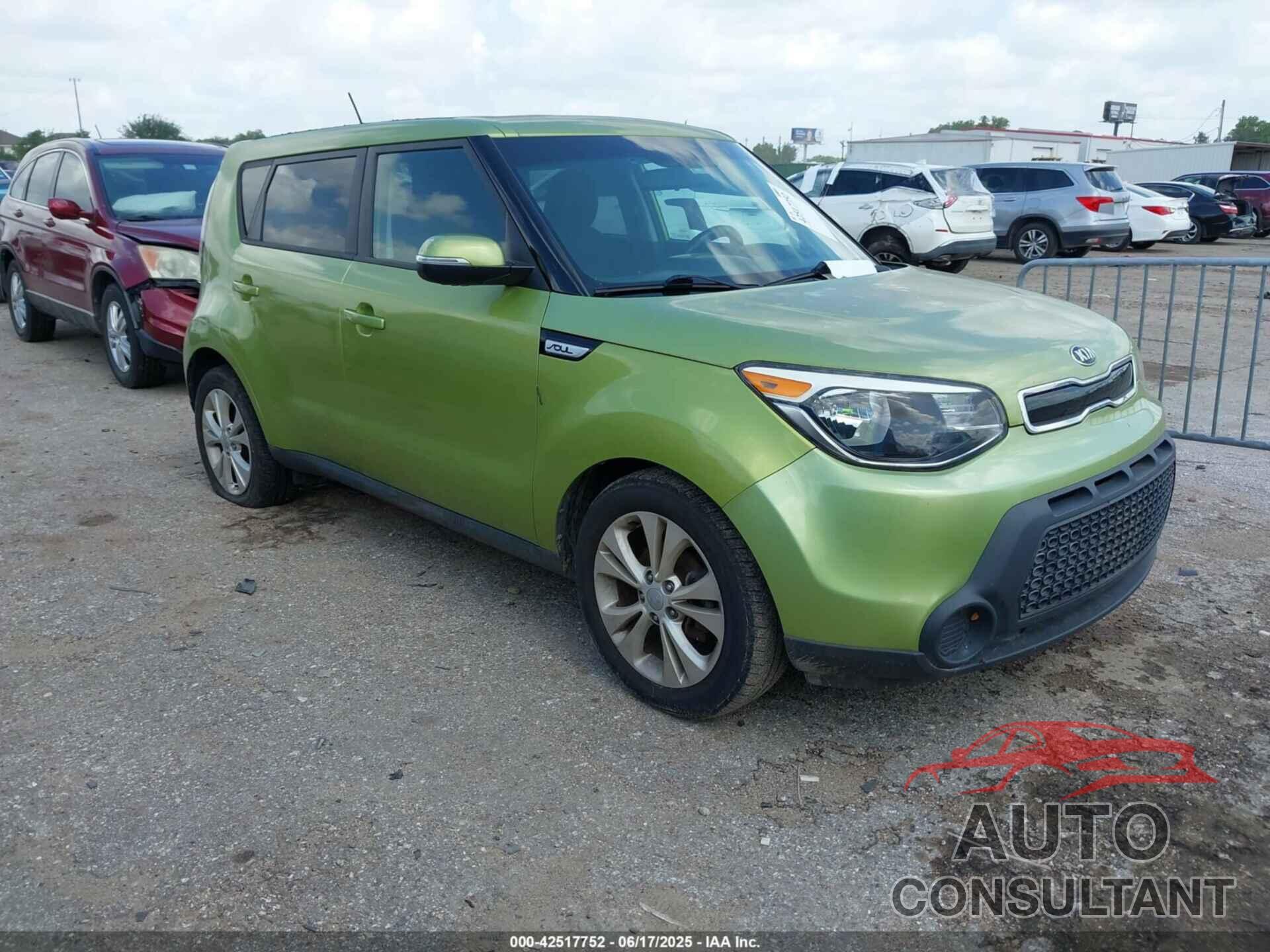 KIA SOUL 2014 - KNDJP3A58E7711455
