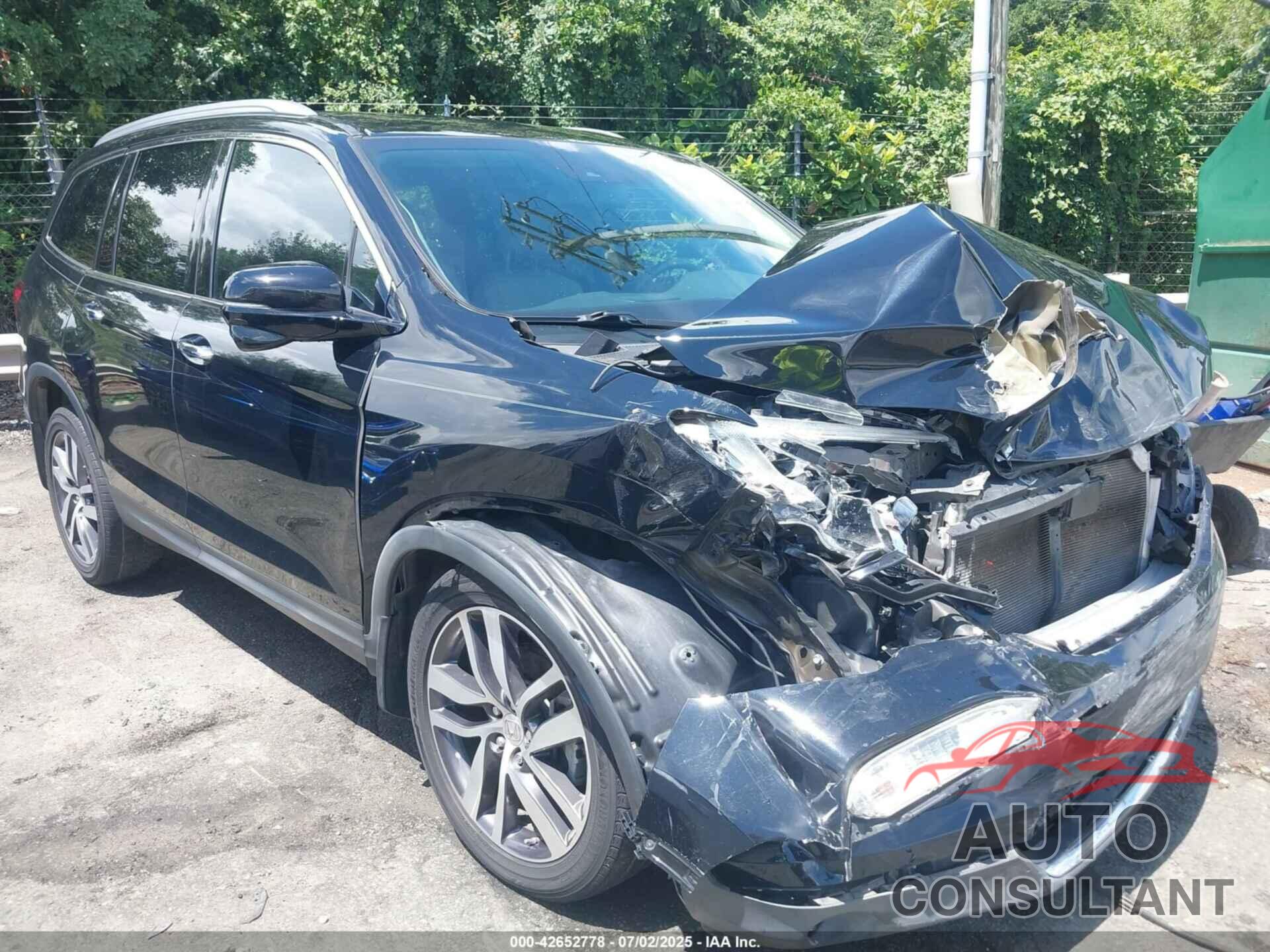 HONDA PILOT 2017 - 5FNYF5H91HB014777