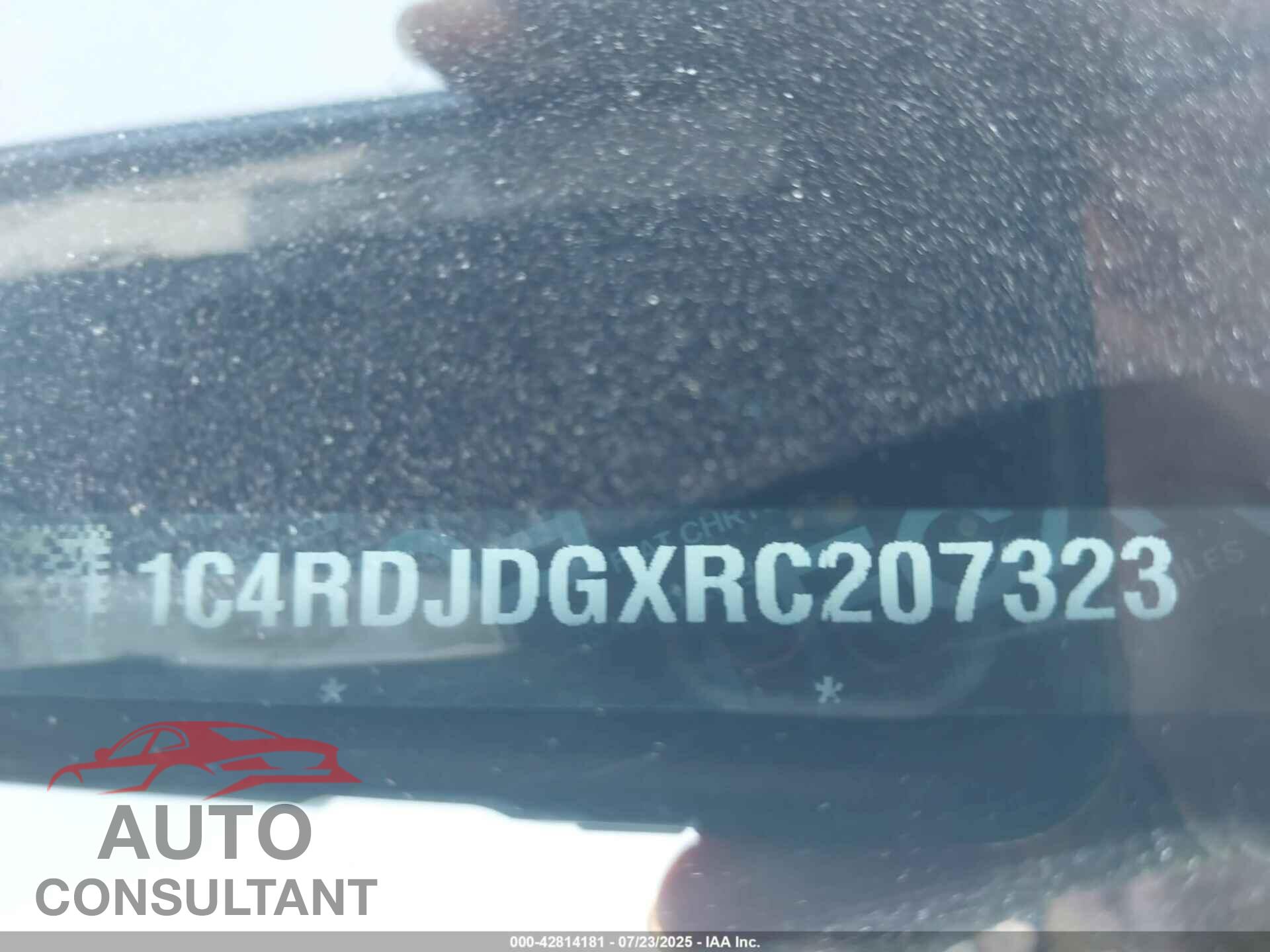 DODGE DURANGO 2024 - 1C4RDJDGXRC207323