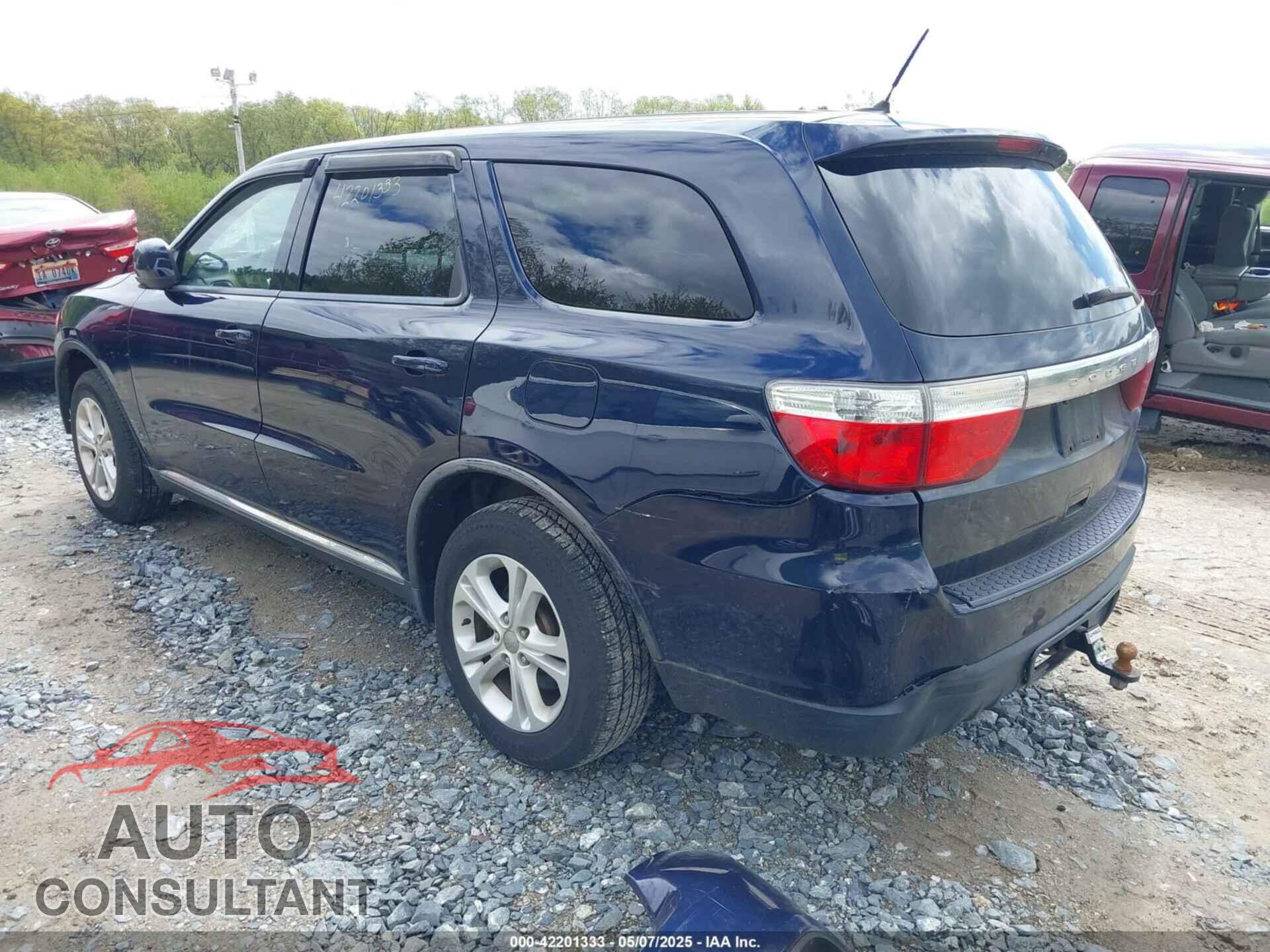 DODGE DURANGO 2012 - 1C4RDJAG7CC213138