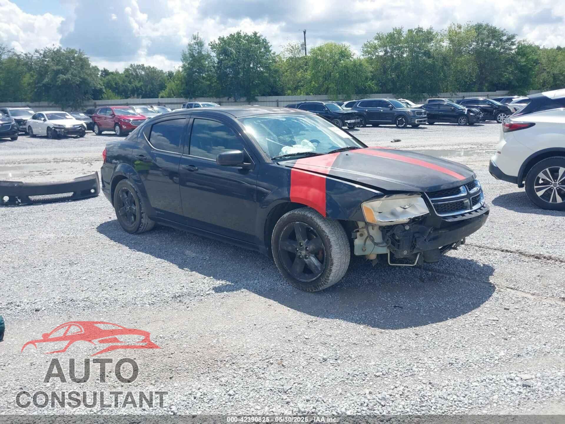 DODGE AVENGER 2011 - 1B3BD2FG1BN506943