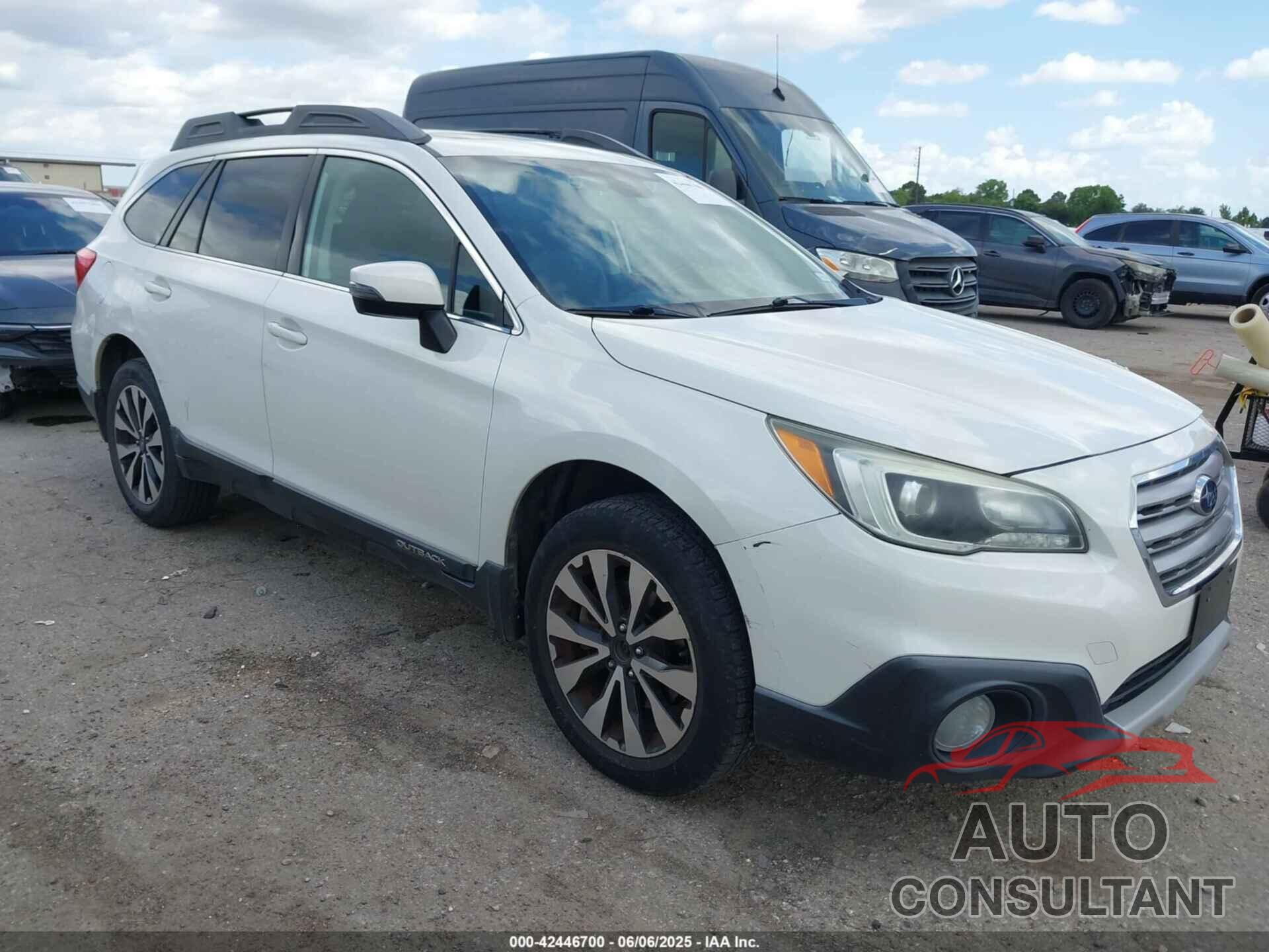 SUBARU OUTBACK 2016 - 4S4BSBNC8G3336212