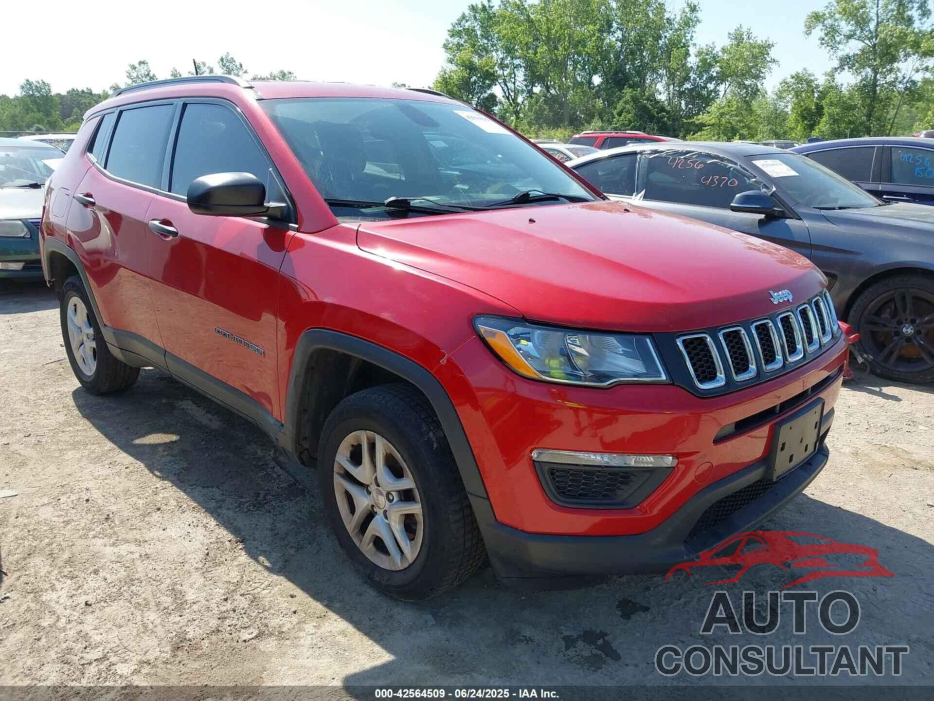 JEEP NEW COMPASS 2017 - 3C4NJDAB4HT642441