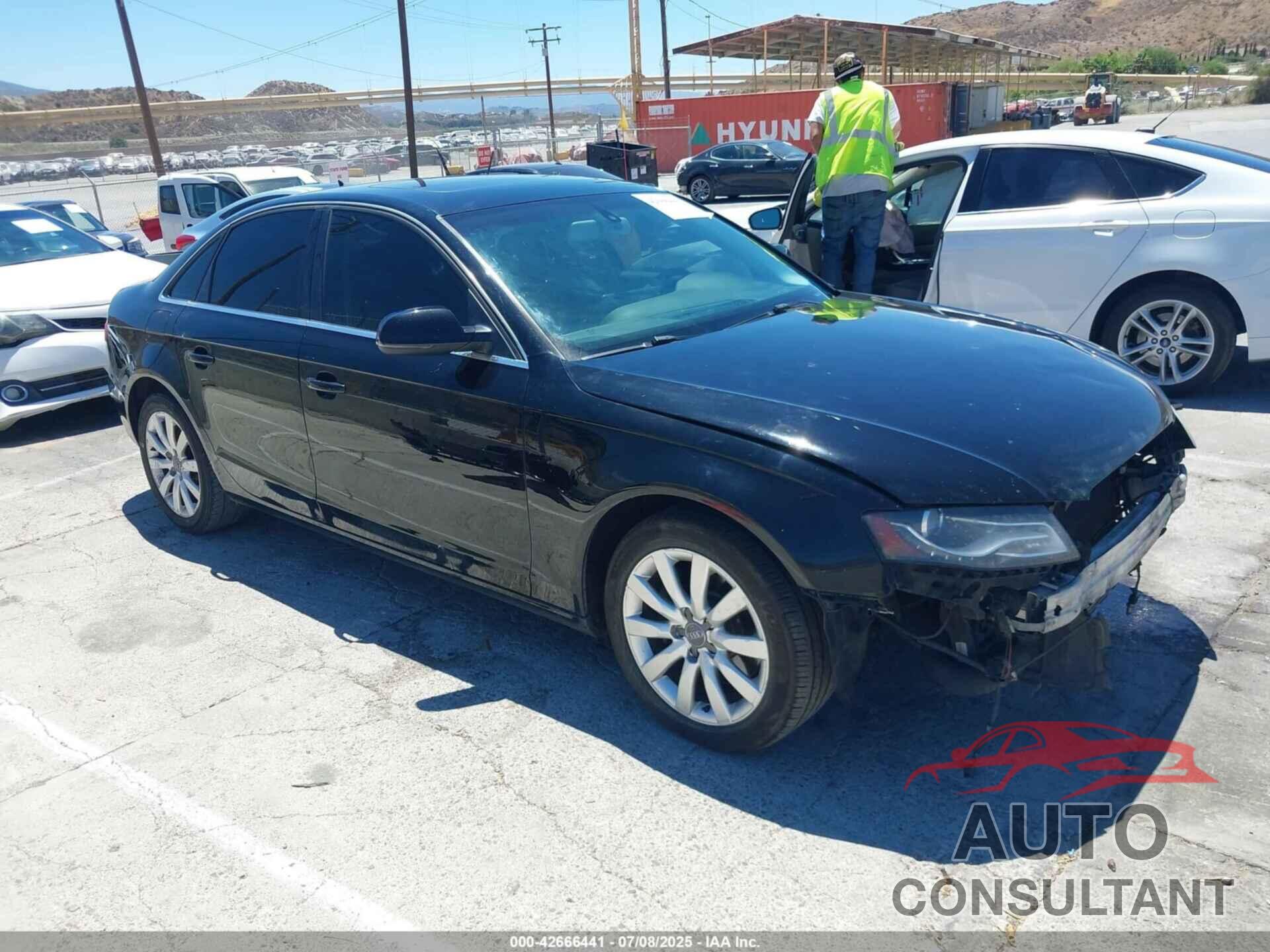 AUDI A4 2010 - WAUEFAFL5AN051670