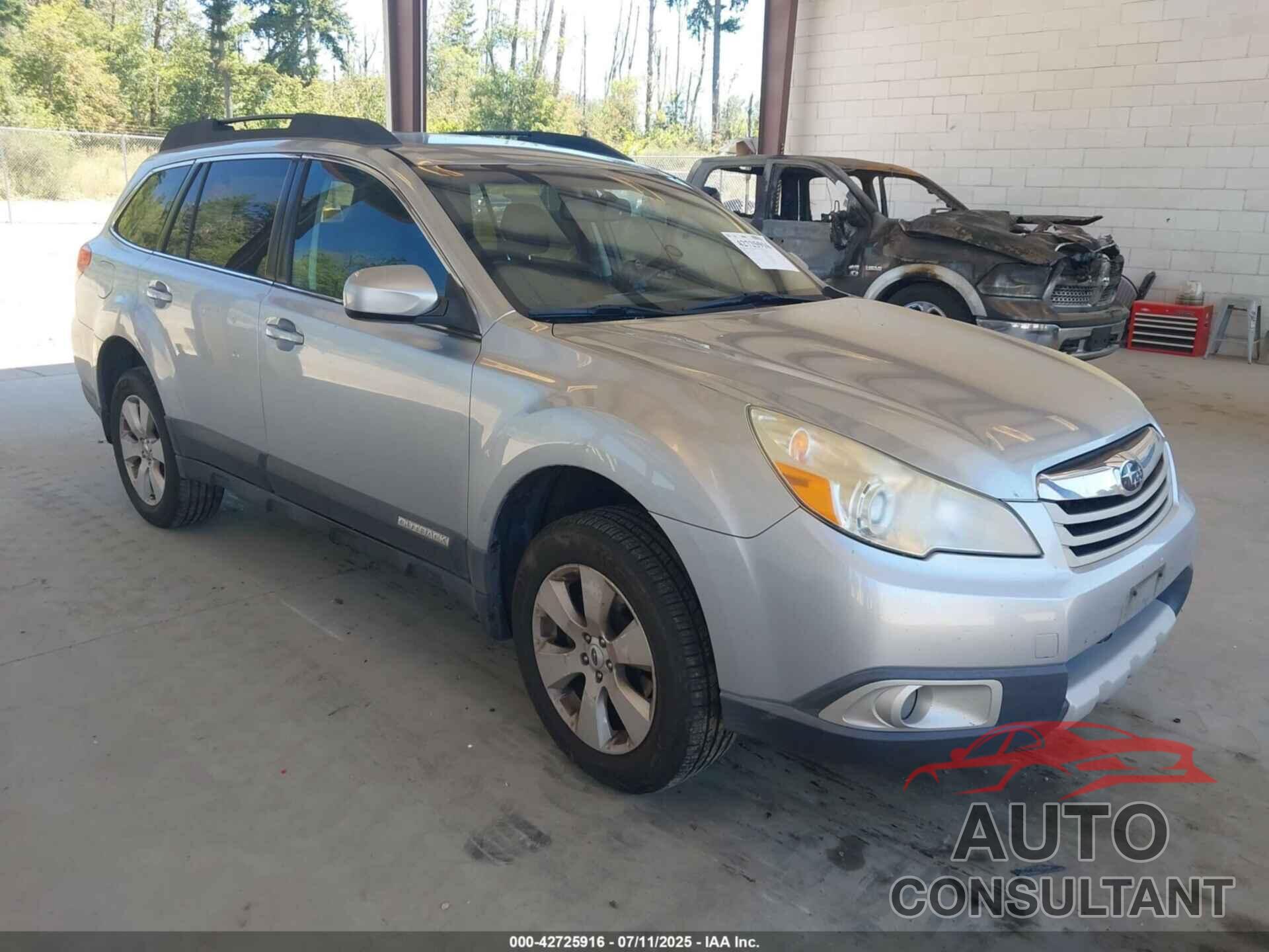 SUBARU OUTBACK 2012 - 4S4BRBKC3C3211127