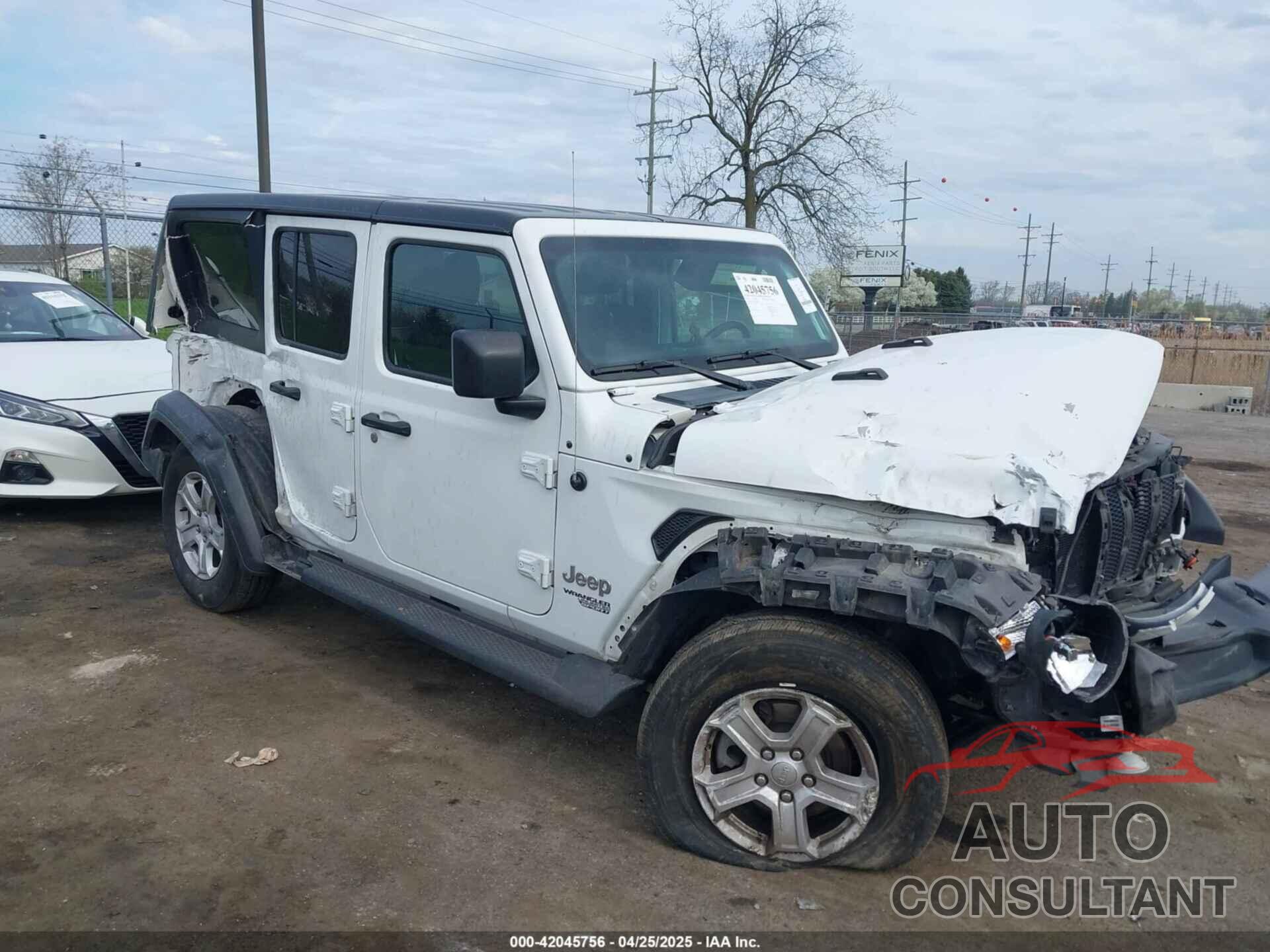 JEEP WRANGLER UNLIMITED 2020 - 1C4HJXDG6LW241594