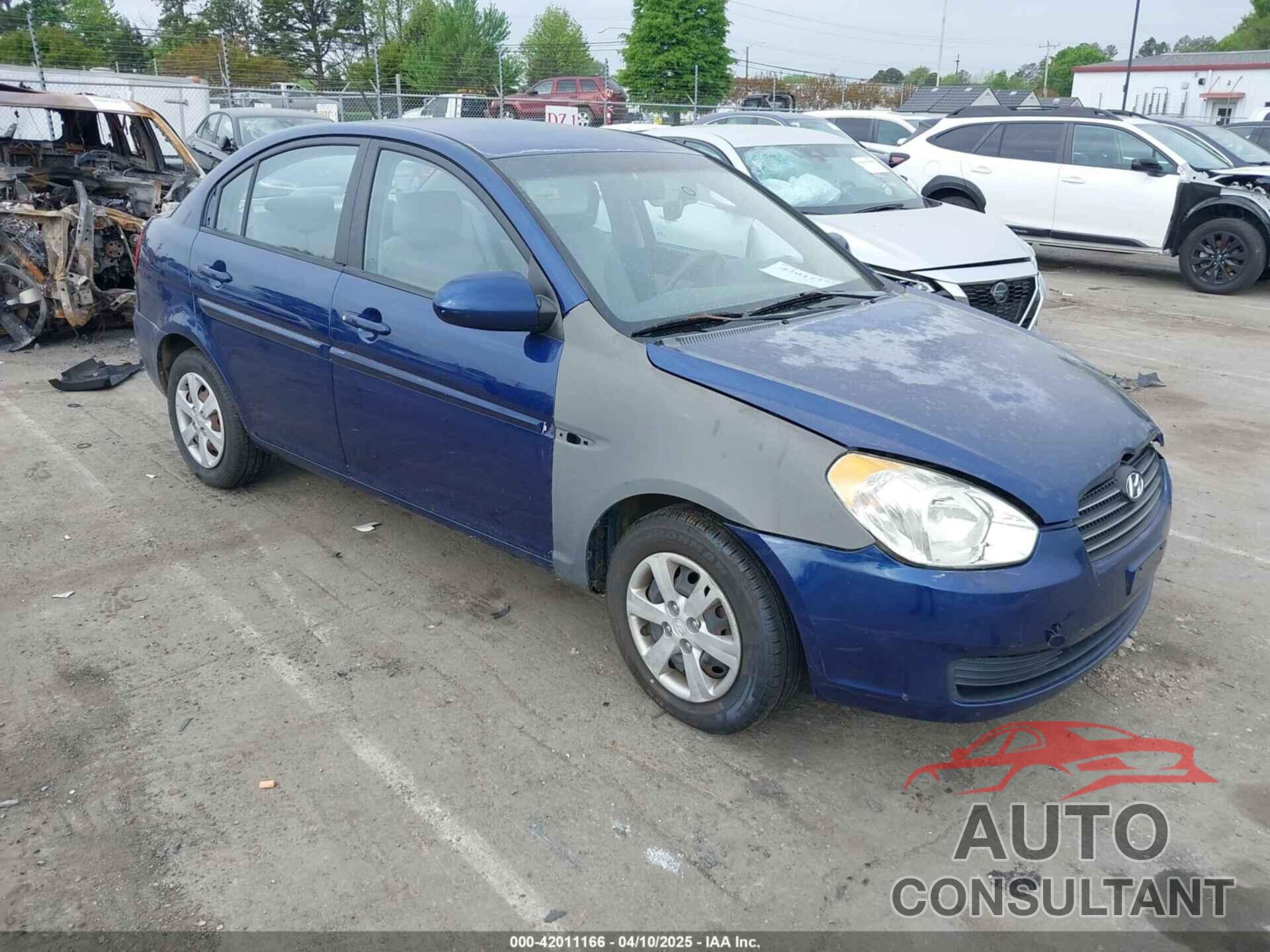 HYUNDAI ACCENT 2009 - KMHCN46C69U313921
