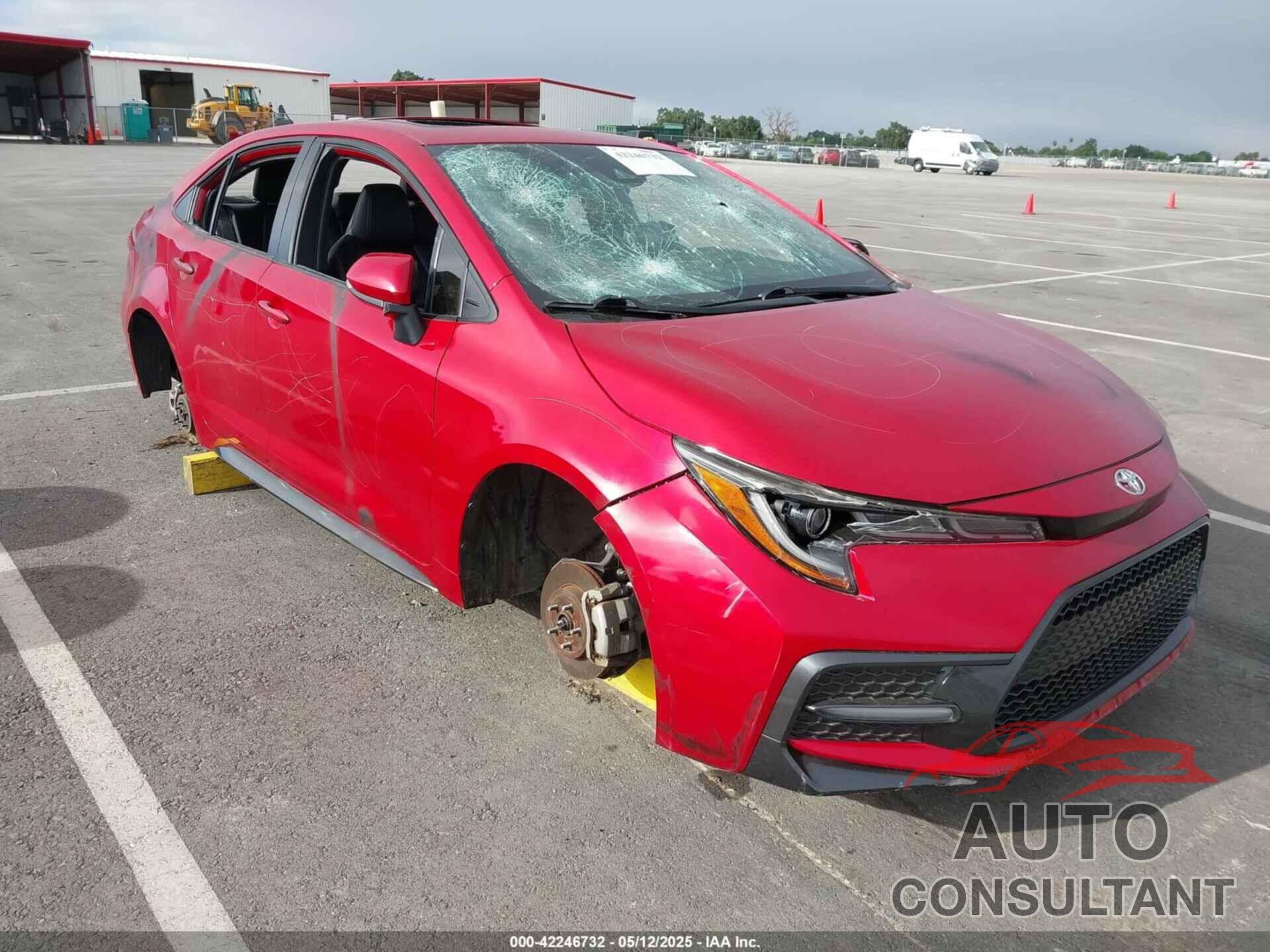 TOYOTA COROLLA 2020 - JTDT4RCEXLJ024348