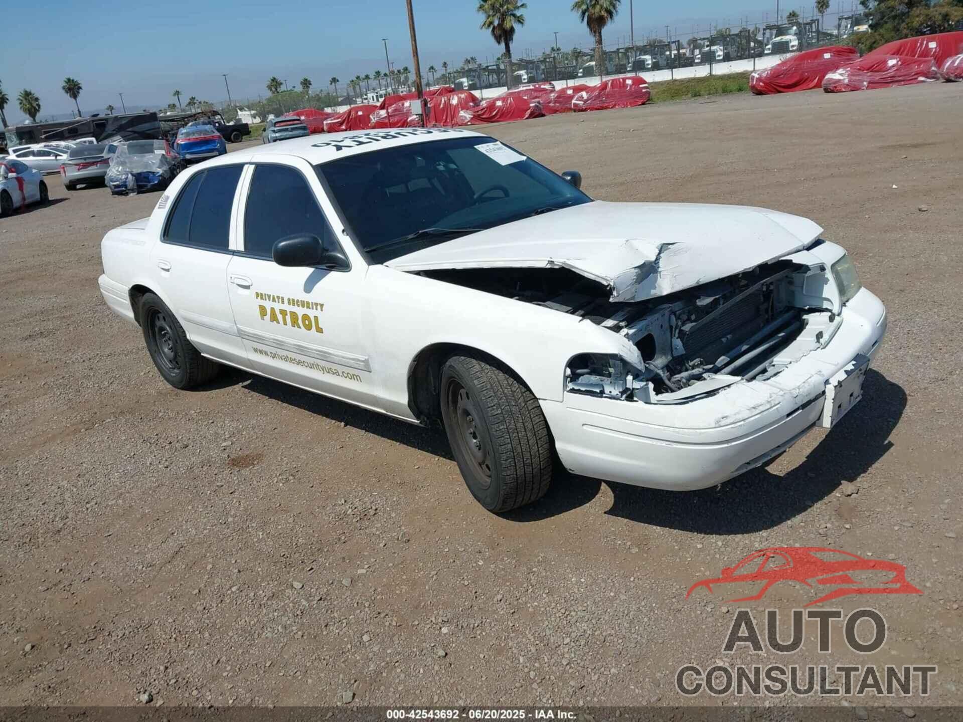 FORD CROWN VICTORIA 2010 - 2FABP7BVXAX124727