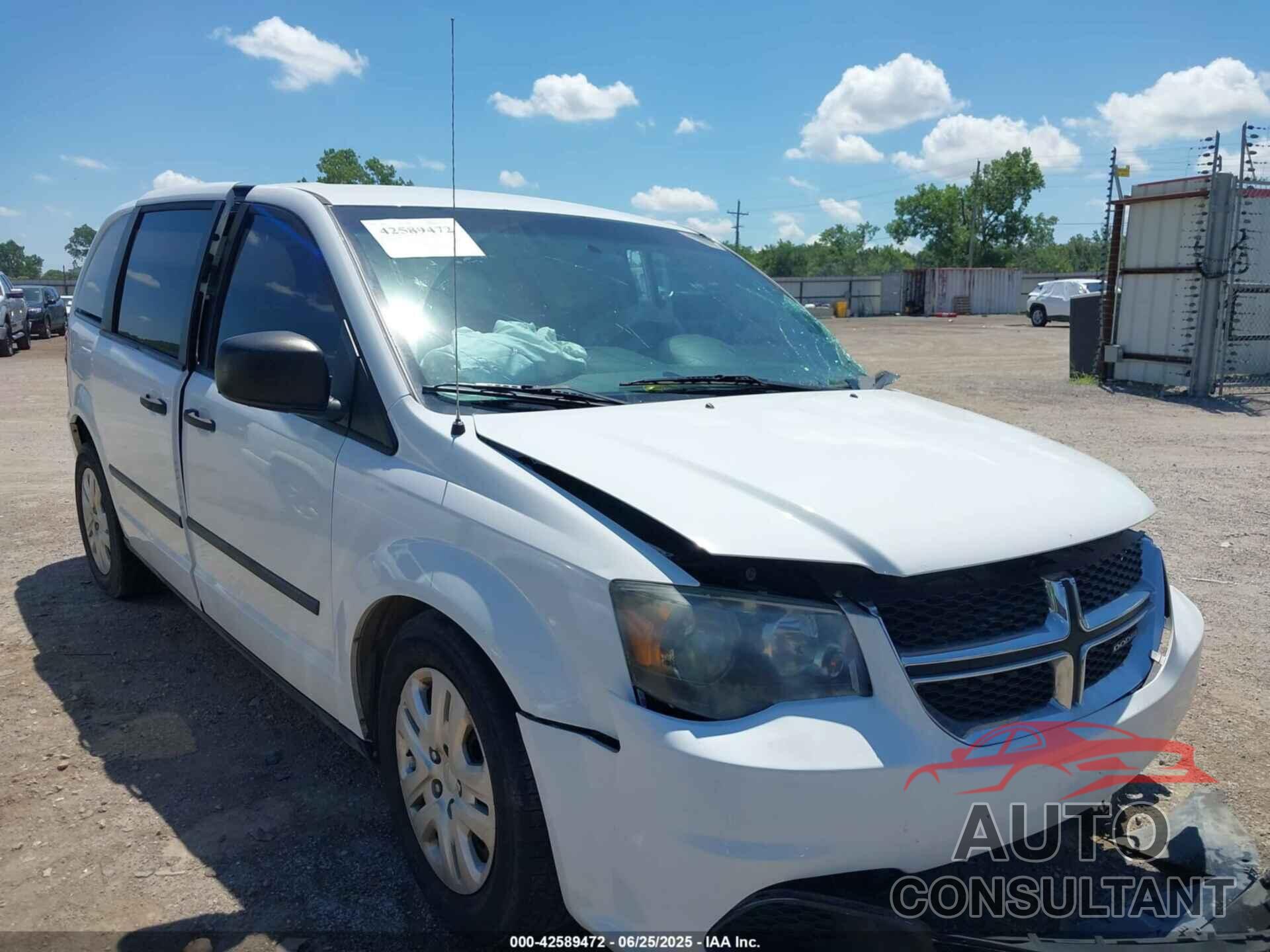 DODGE GRAND CARAVAN 2014 - 2C4RDGBG0ER450775