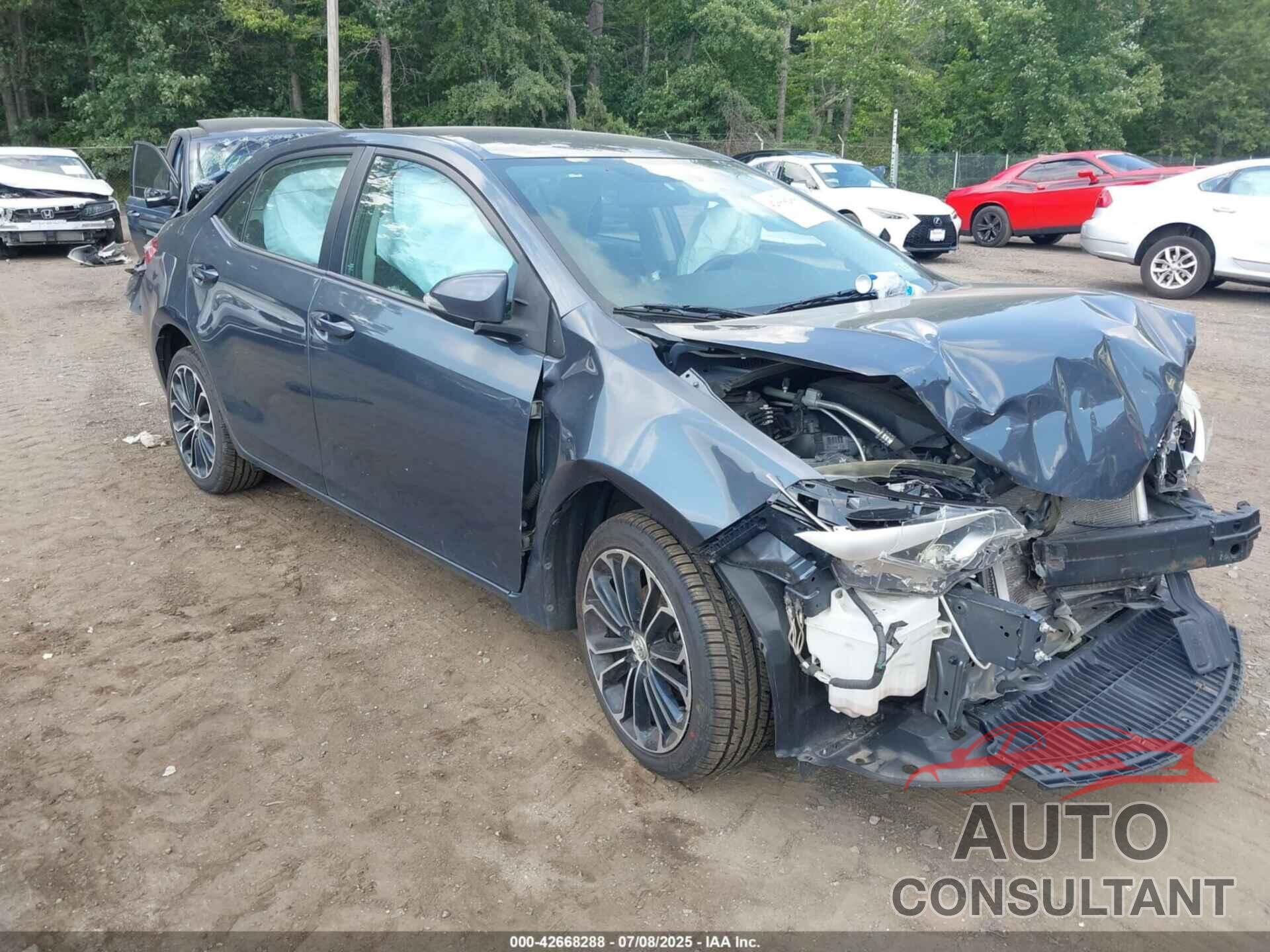 TOYOTA COROLLA 2016 - 2T1BURHEXGC736297