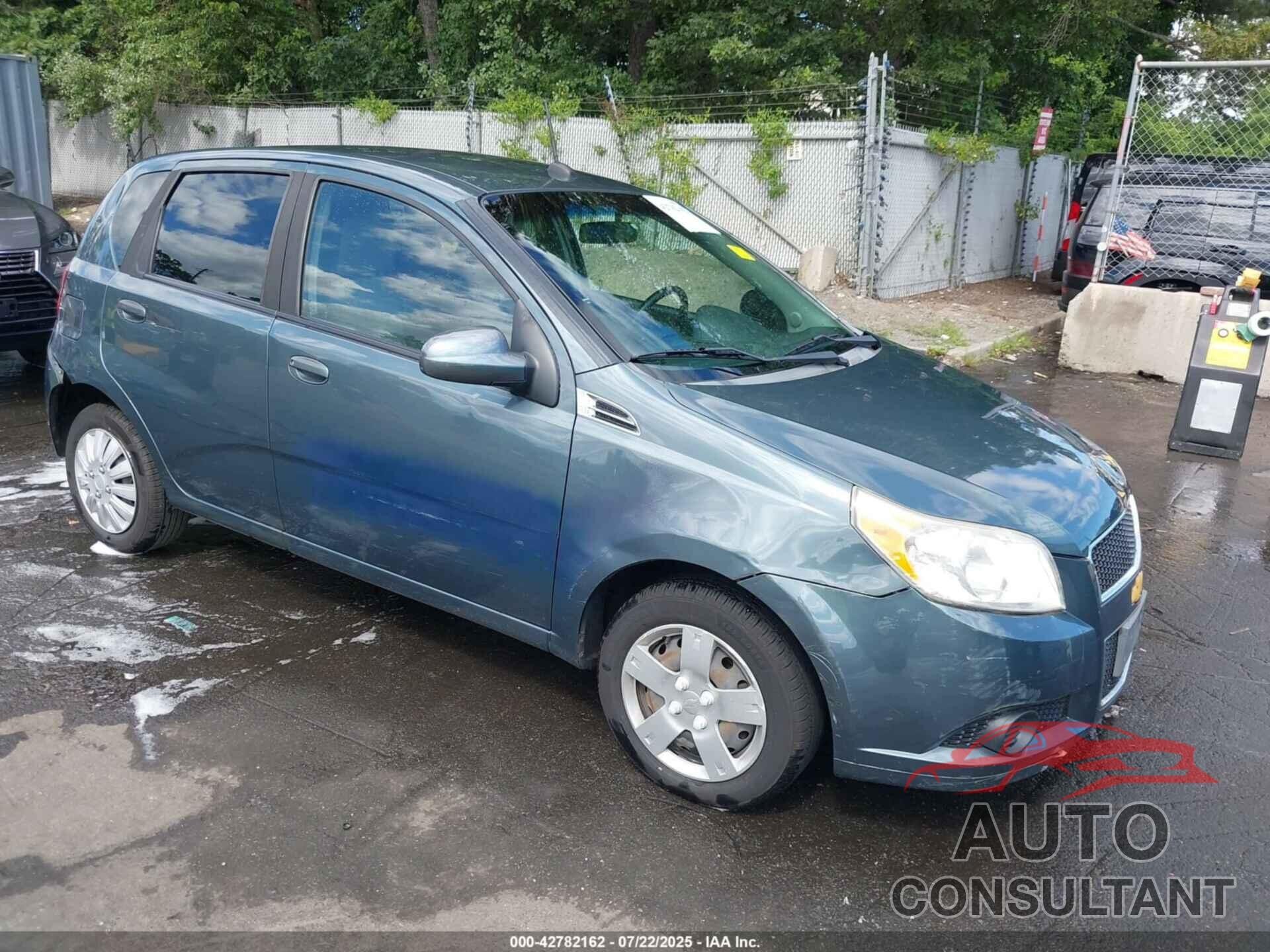 CHEVROLET AVEO 2011 - KL1TD6DE7BB155511