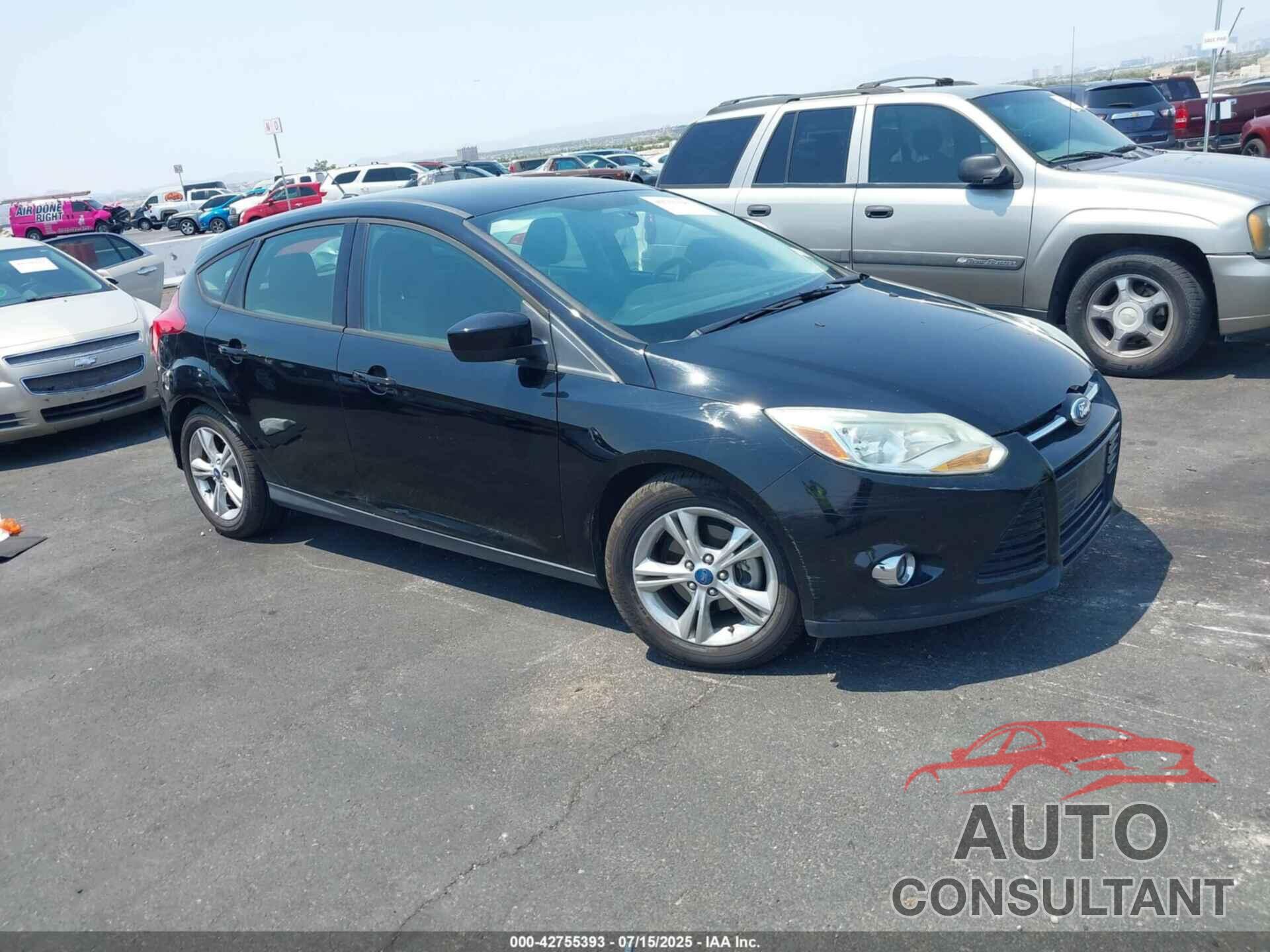 FORD FOCUS 2012 - 1FAHP3K26CL244212