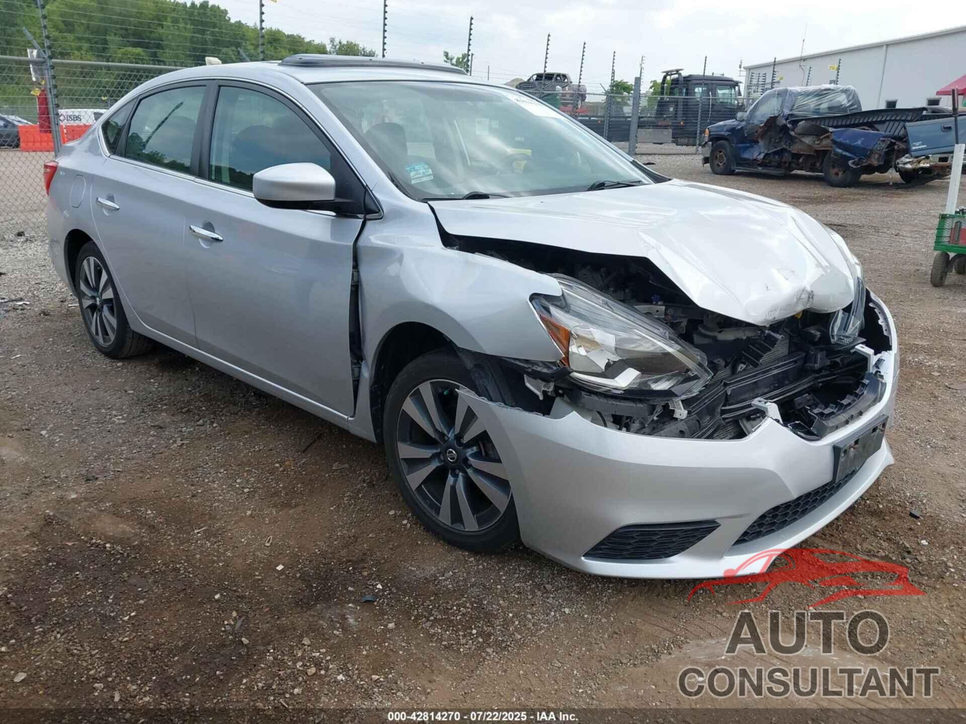 NISSAN SENTRA 2019 - 3N1AB7AP2KY248930