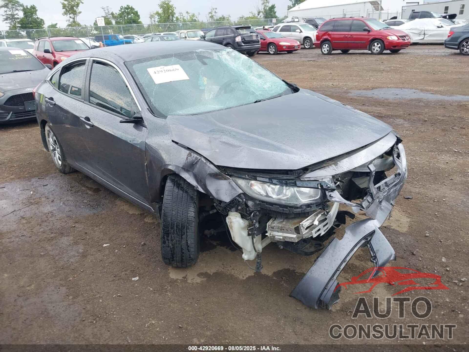 HONDA CIVIC 2017 - 19XFC2F55HE067552