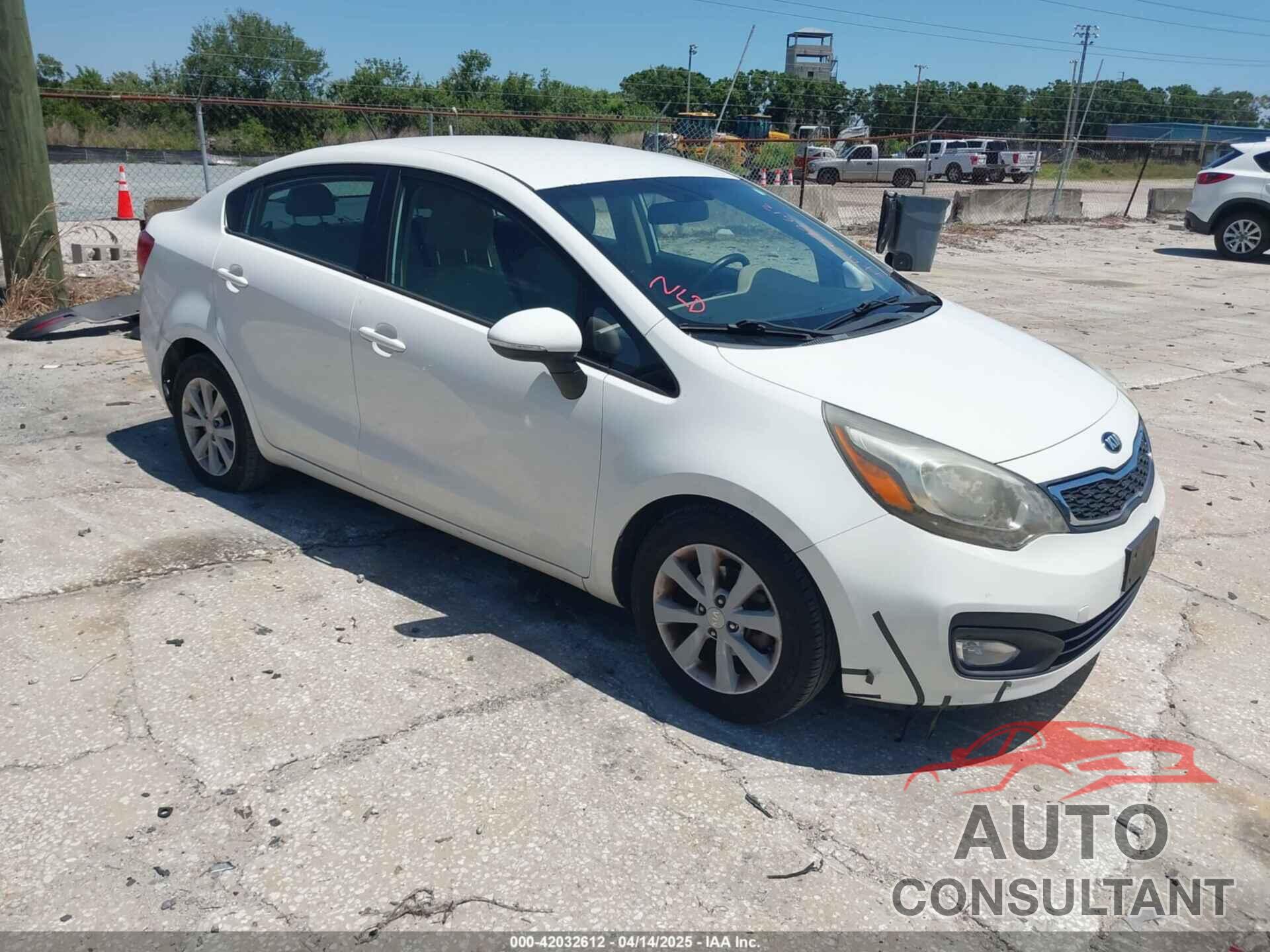 KIA RIO 2013 - KNADN4A33D6174454