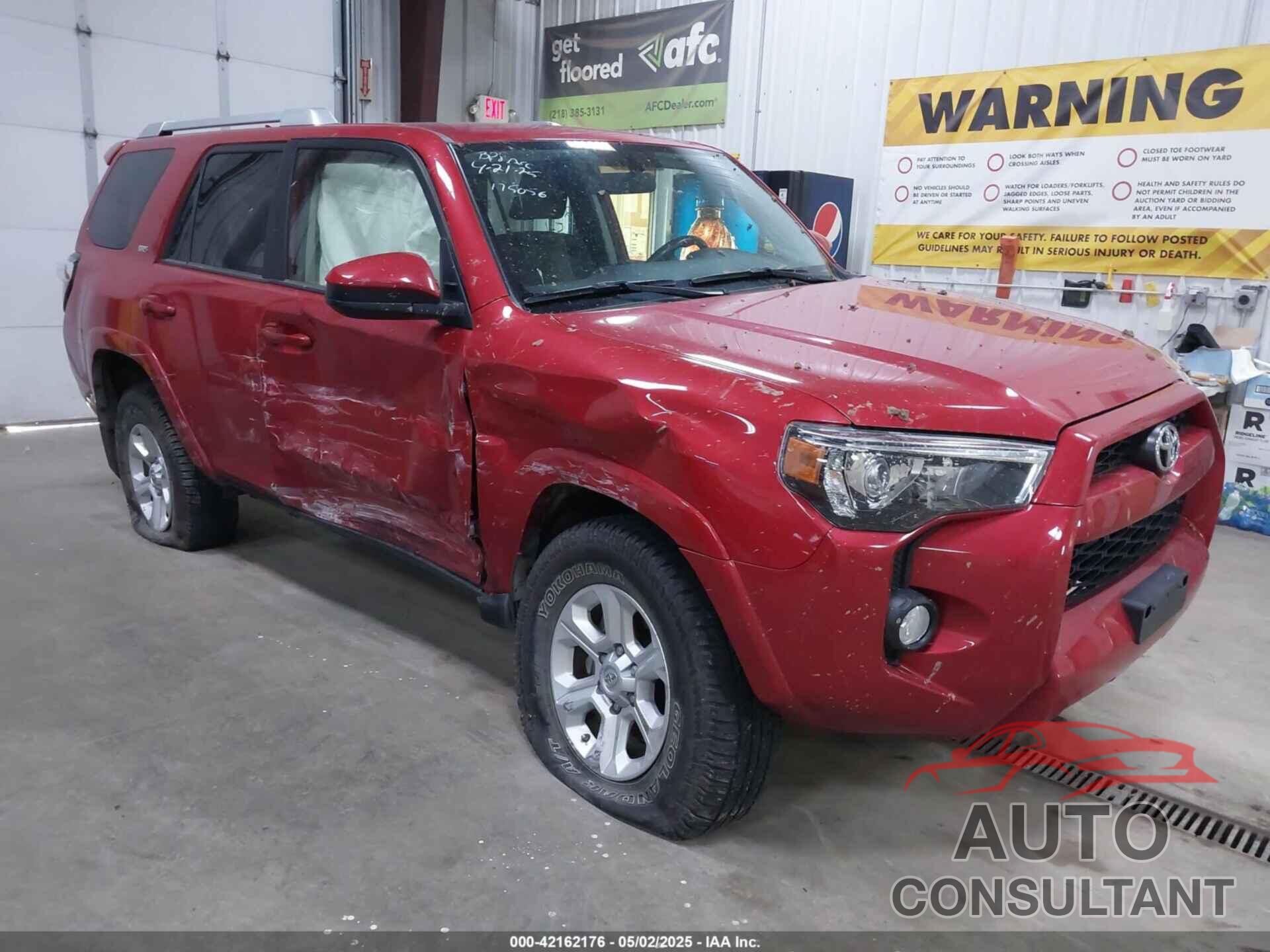 TOYOTA 4RUNNER 2015 - JTEBU5JR6F5232052