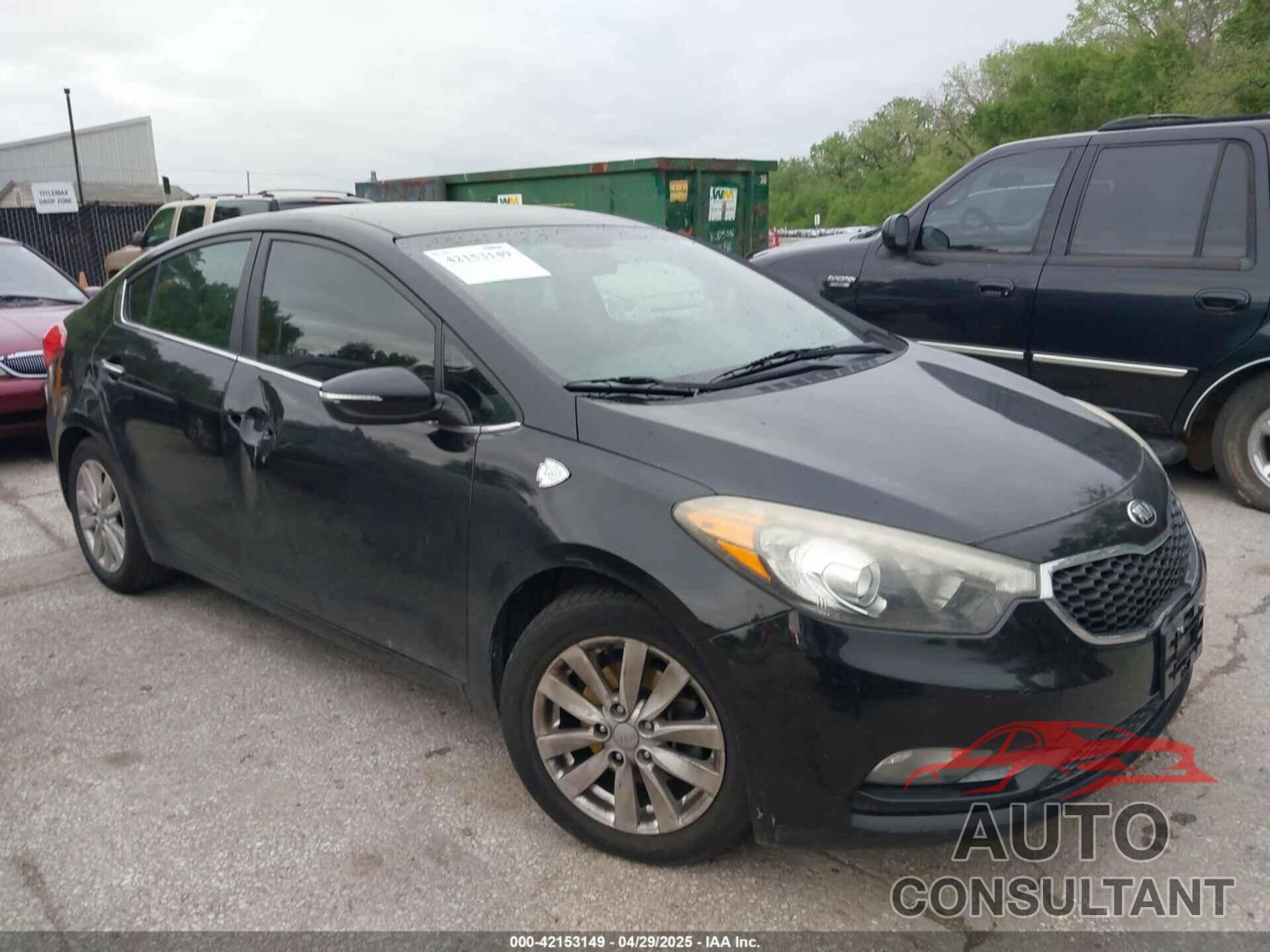KIA FORTE 2015 - KNAFX4A81F5360243