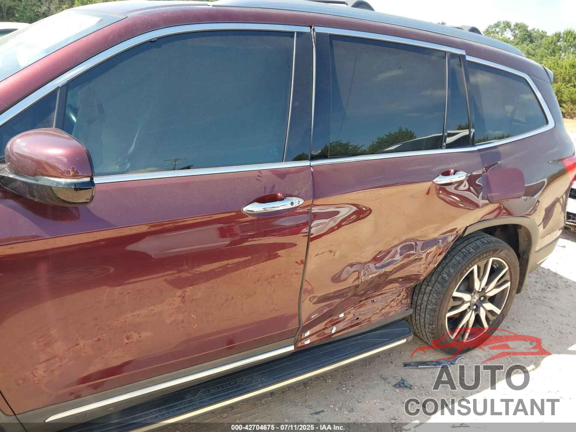 HONDA PILOT 2020 - 5FNYF6H08LB050871