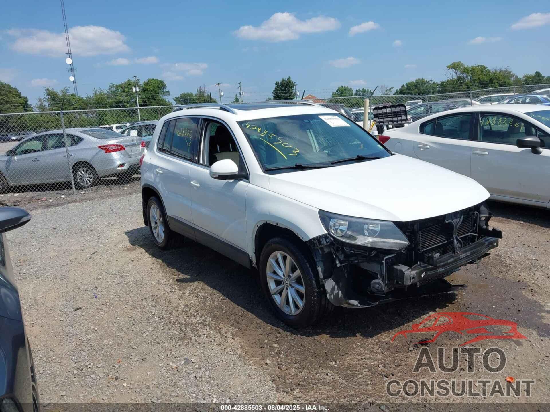 VOLKSWAGEN TIGUAN 2017 - WVGSV7AX7HW500756