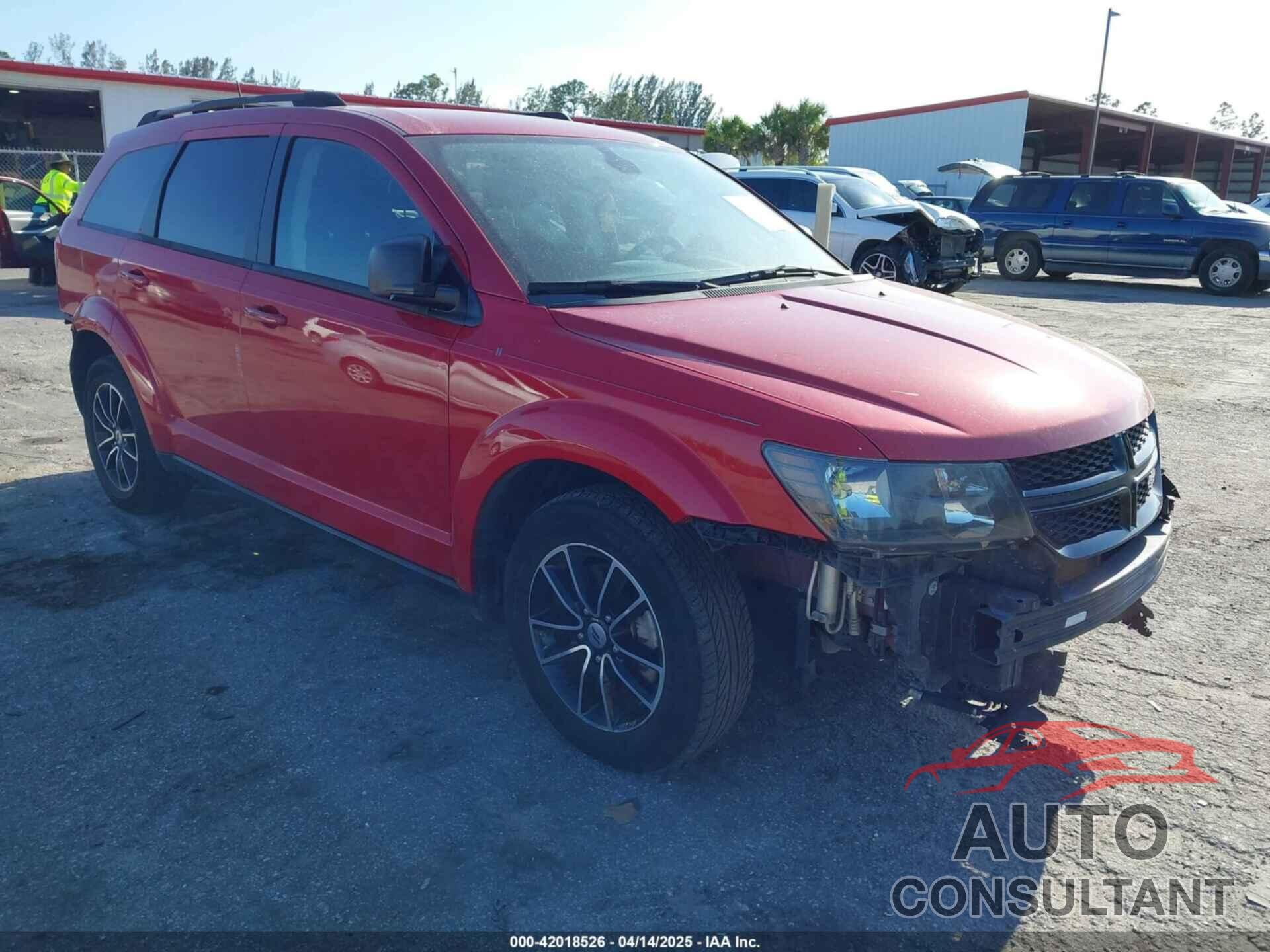 DODGE JOURNEY 2018 - 3C4PDCAB7JT532595