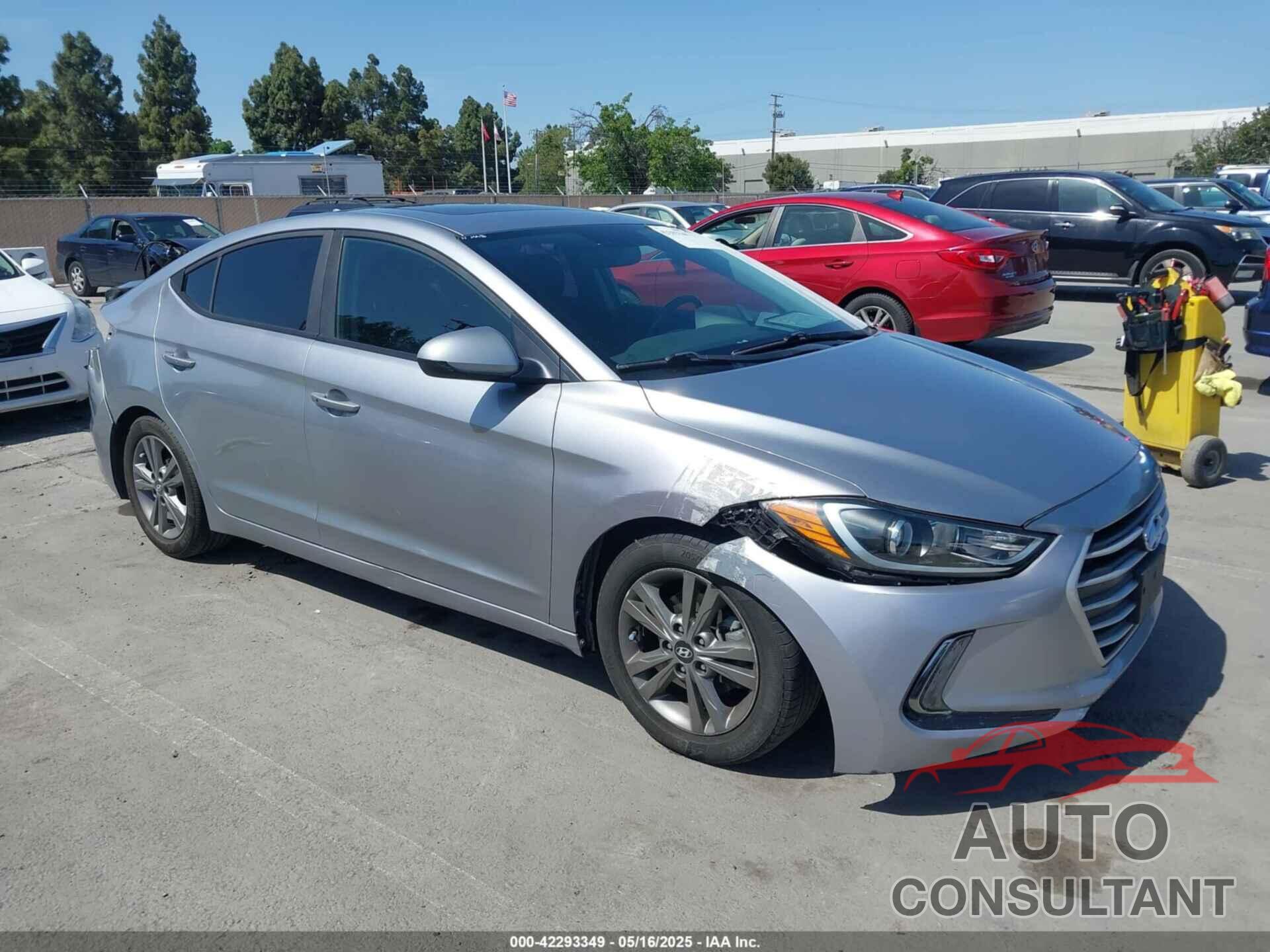 HYUNDAI ELANTRA 2017 - 5NPD84LF9HH162239