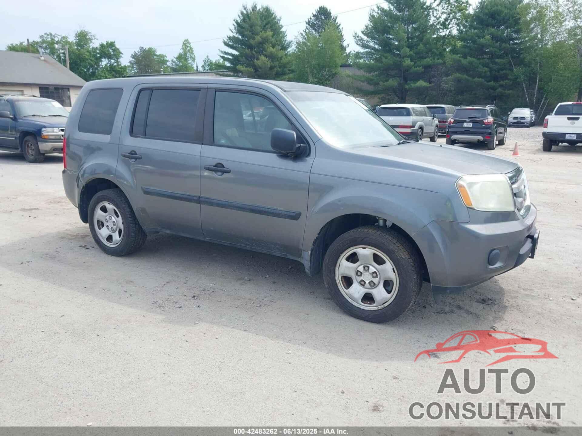 HONDA PILOT 2010 - 5FNYF3H27AB009581