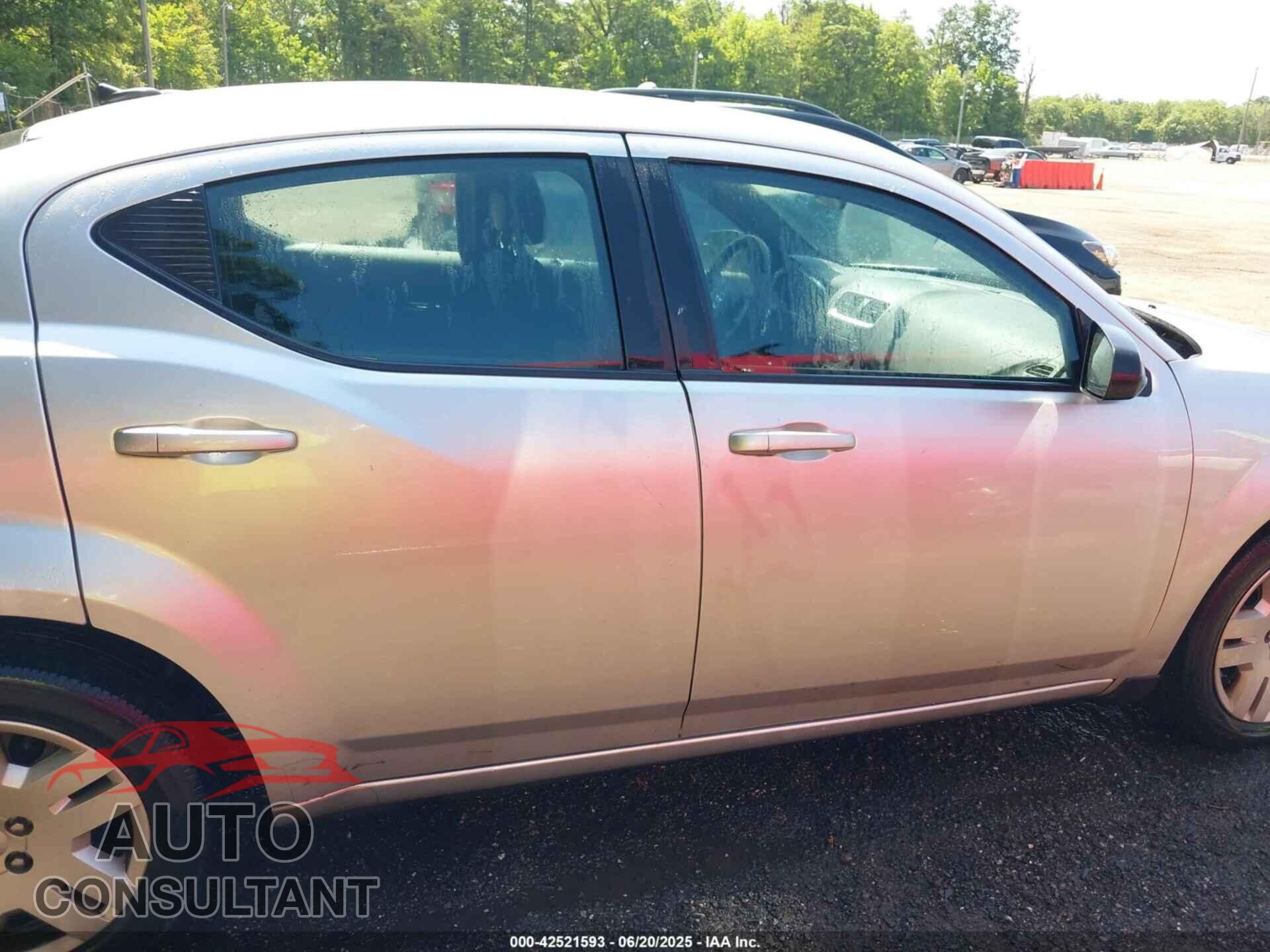 DODGE AVENGER 2011 - 1B3BD4FB2BN591985