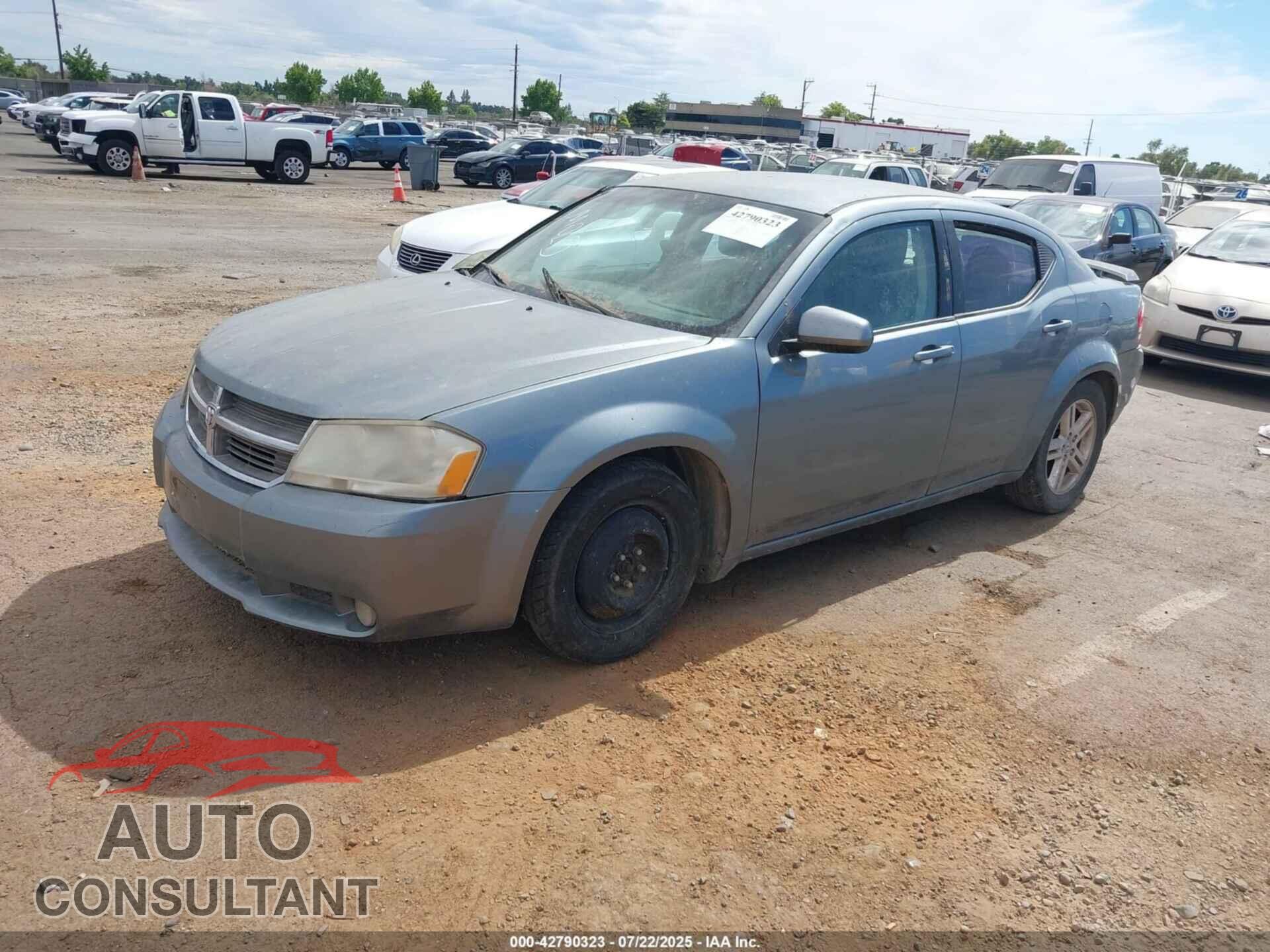 DODGE AVENGER 2010 - 1B3CC5FB8AN118040
