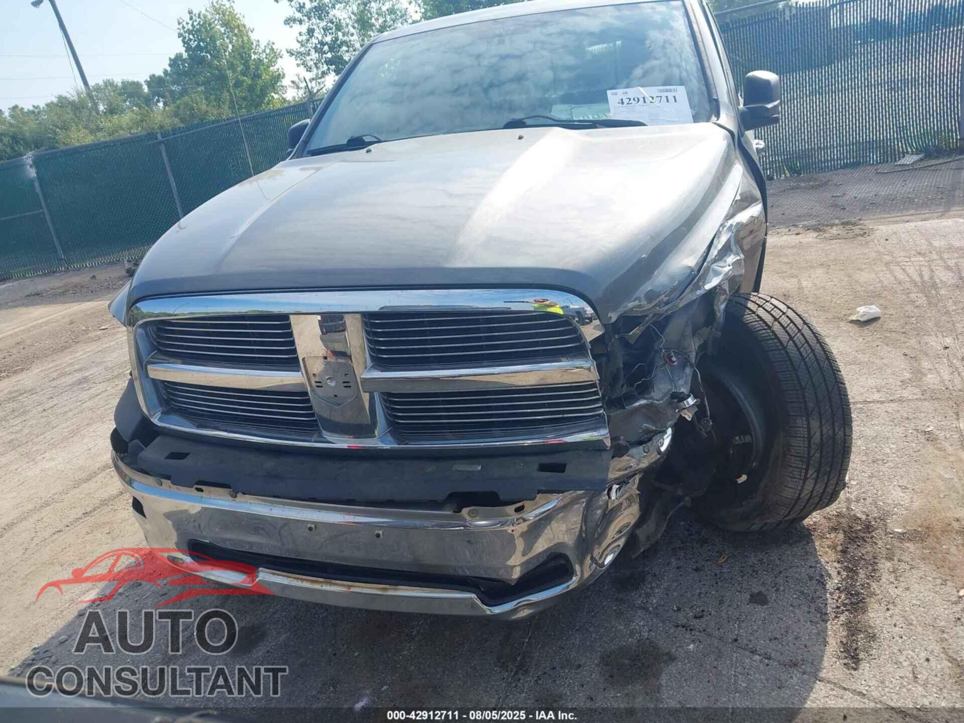 RAM 1500 2012 - 1C6RD7LT5CS290696
