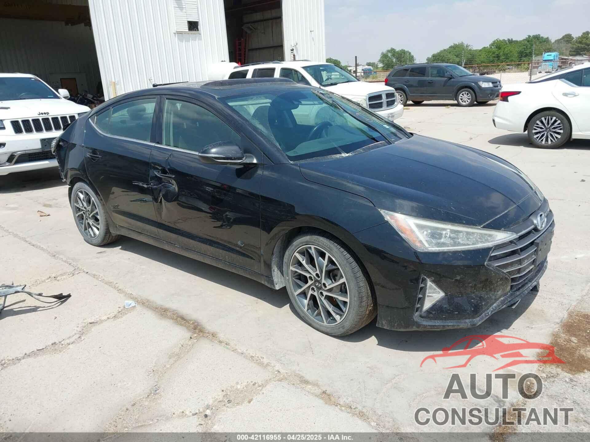 HYUNDAI ELANTRA 2020 - 5NPD84LFXLH515645