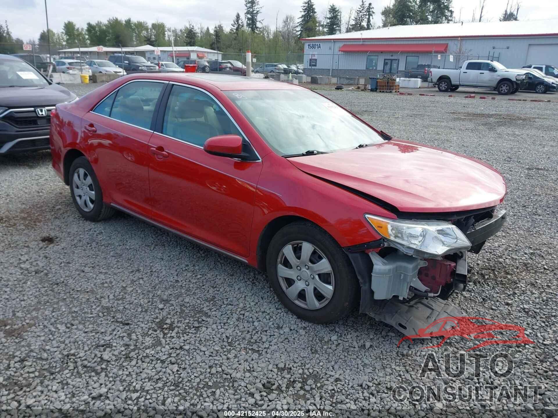 TOYOTA CAMRY 2013 - 4T1BF1FK5DU709457