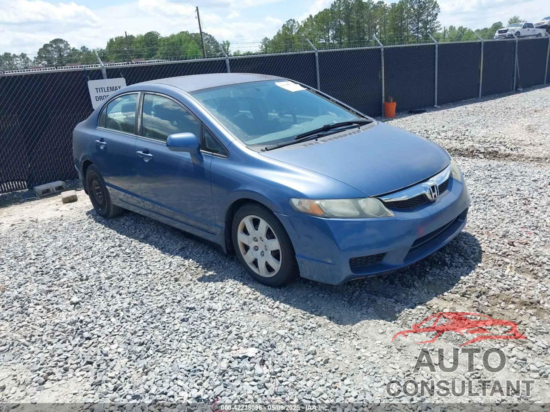 HONDA CIVIC 2010 - 2HGFA1F5XAH535285