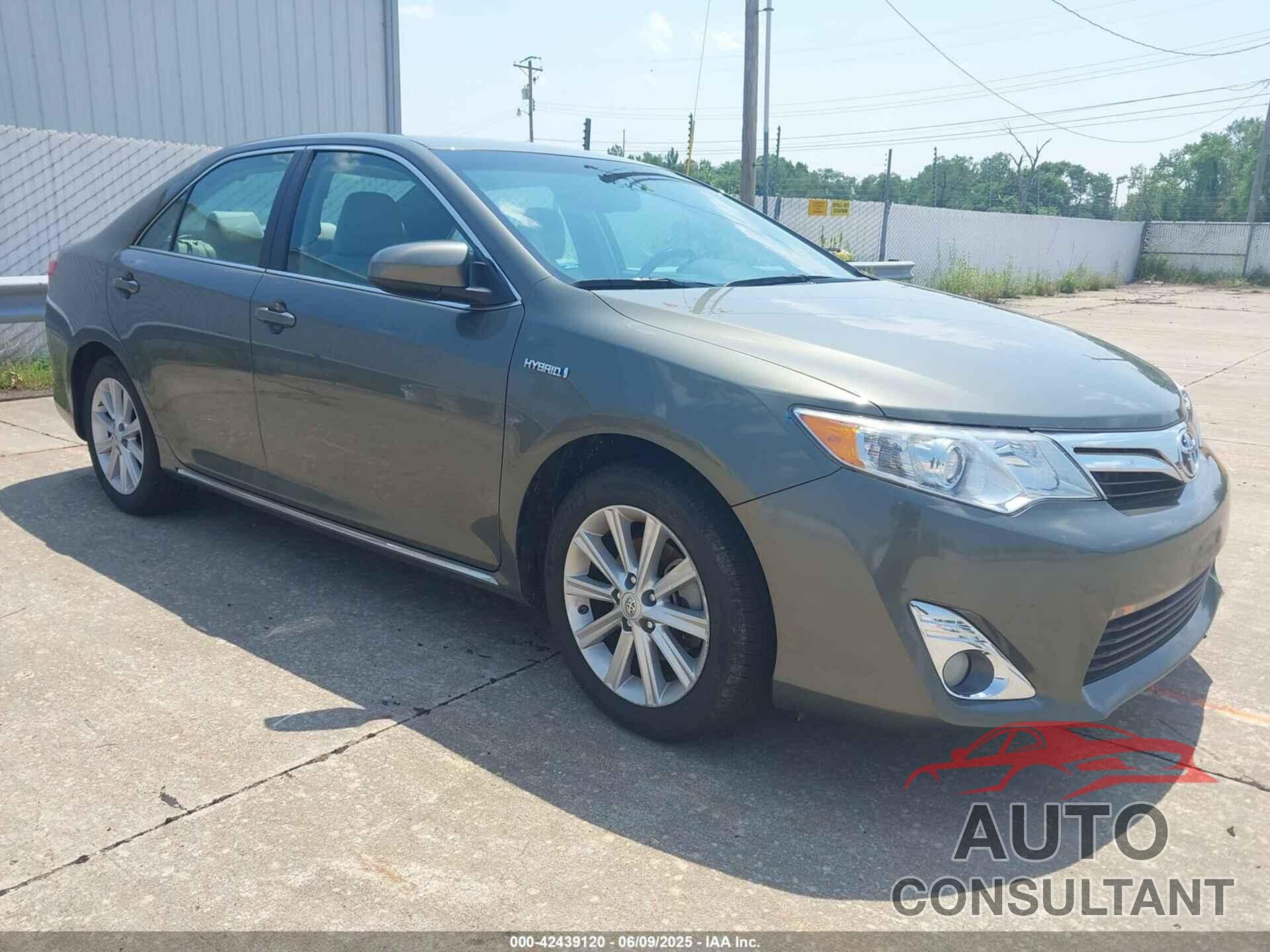 TOYOTA CAMRY HYBRID 2014 - 4T1BD1FK5EU108962