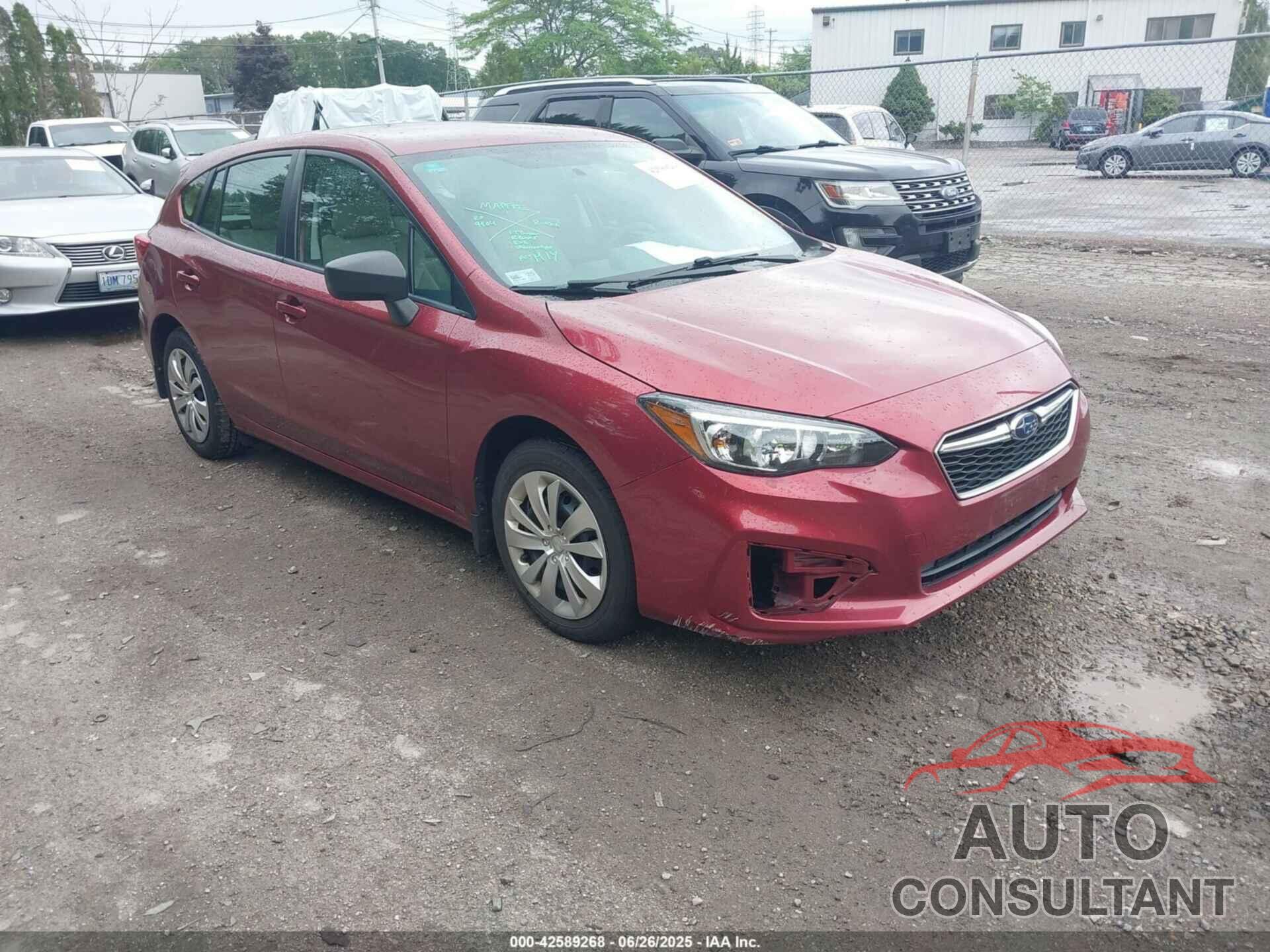 SUBARU IMPREZA 2019 - 4S3GTAA67K3712442