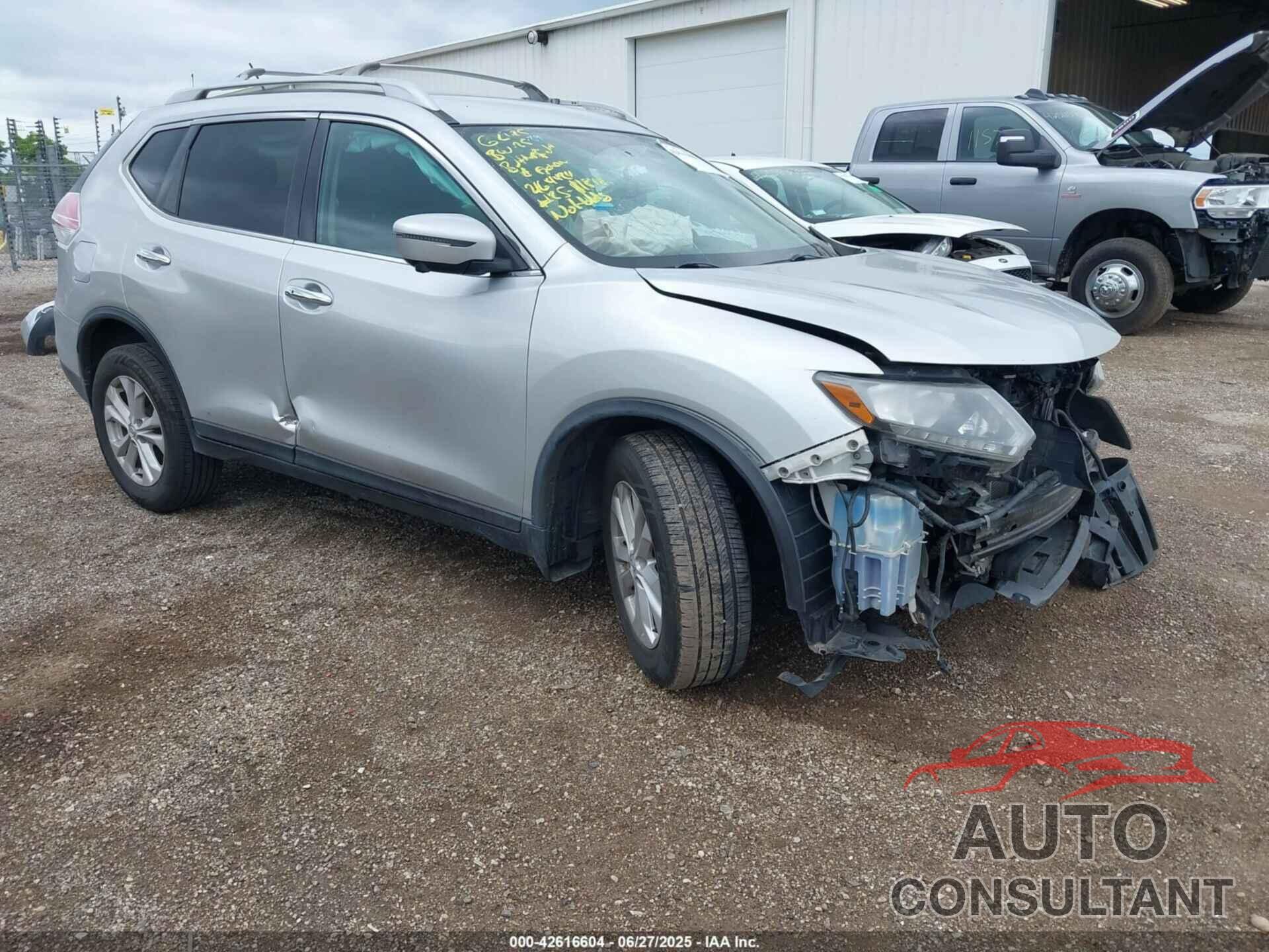 NISSAN ROGUE 2016 - 5N1AT2MM0GC827571