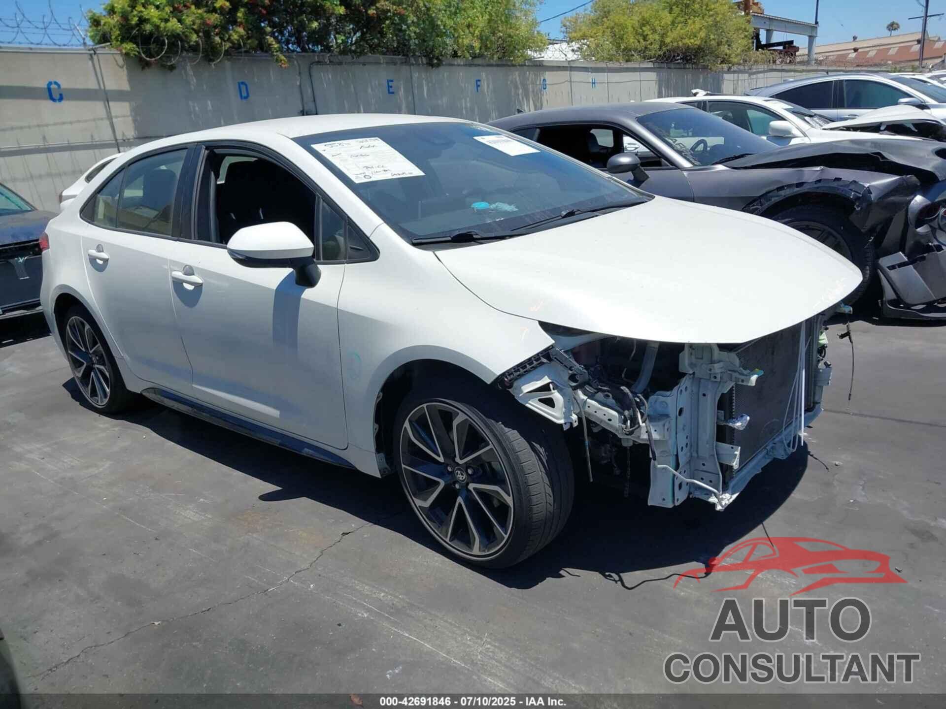 TOYOTA COROLLA 2020 - JTDS4RCE3LJ006558