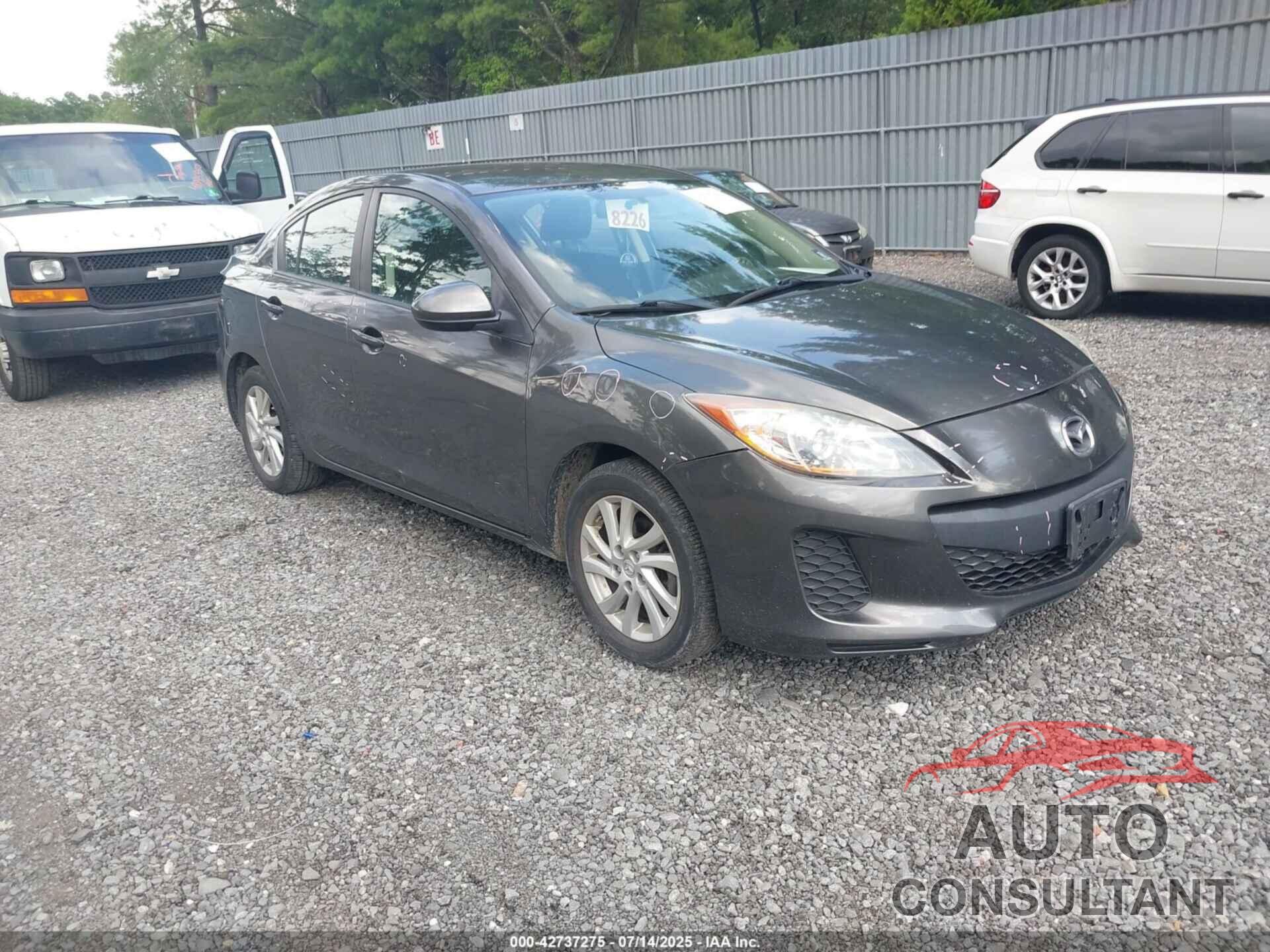 MAZDA MAZDA3 2012 - JM1BL1V76C1608373
