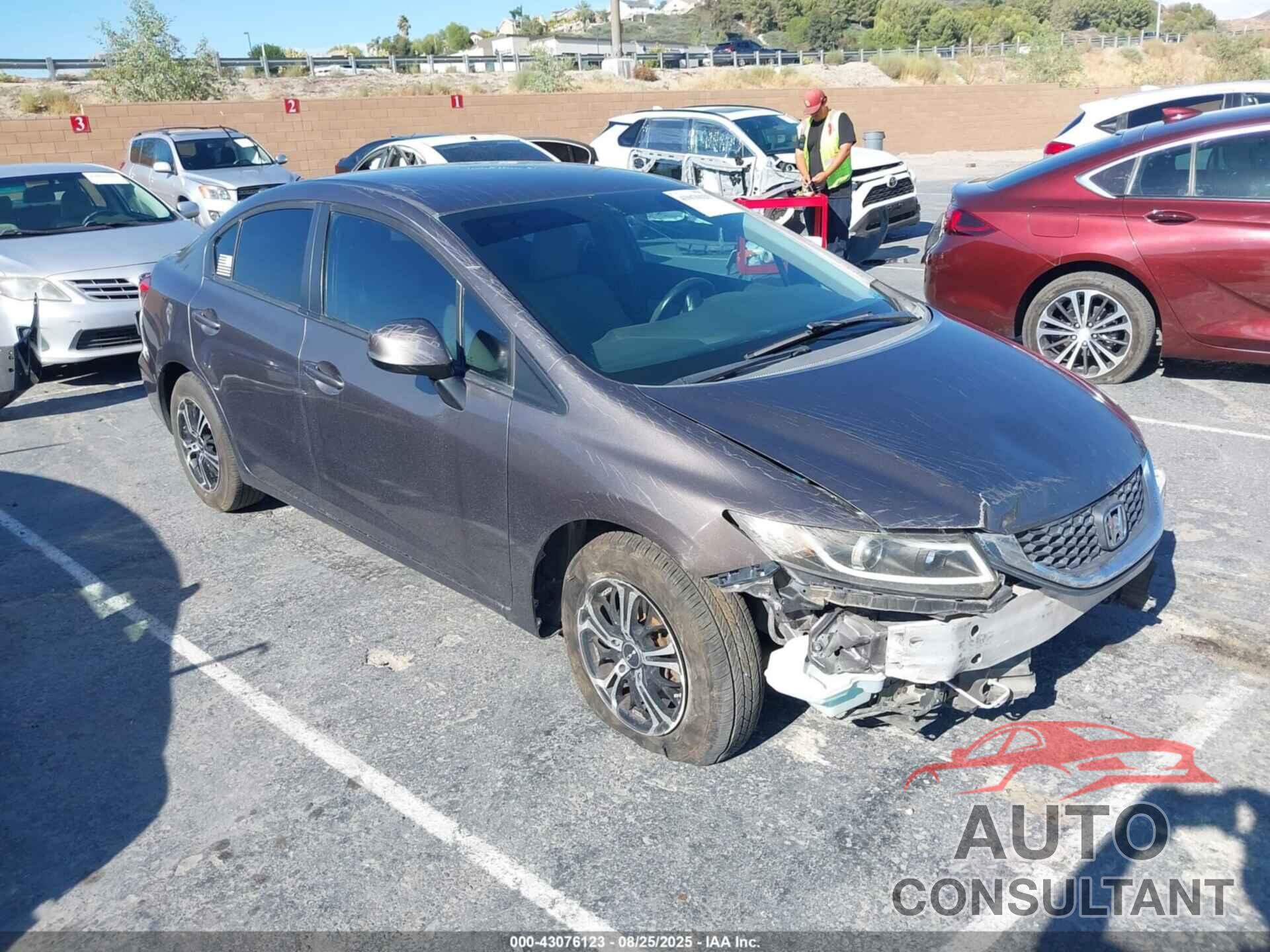 HONDA CIVIC 2013 - 19XFB2F52DE249772