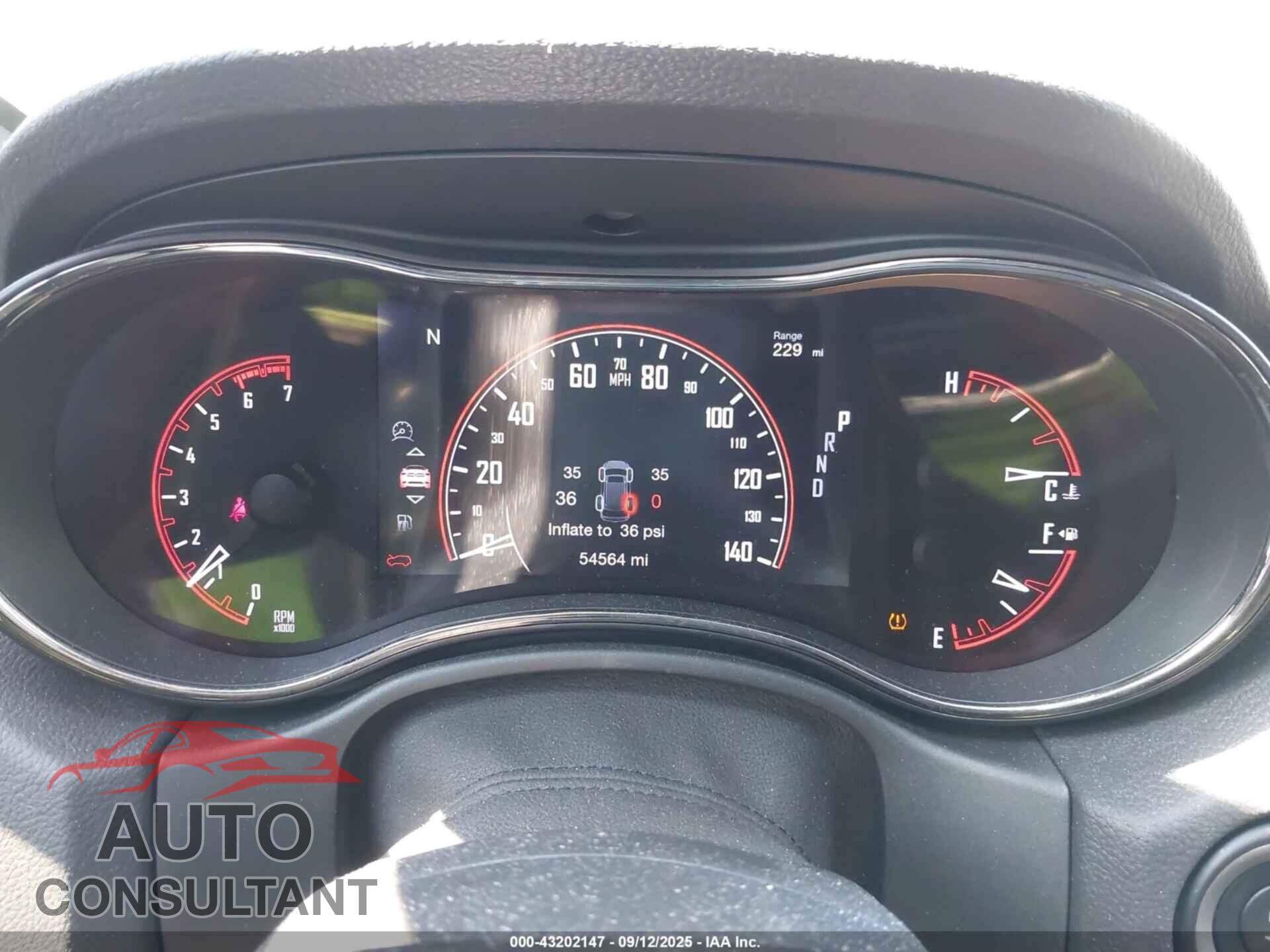 DODGE DURANGO 2020 - 1C4SDJCT3LC411842